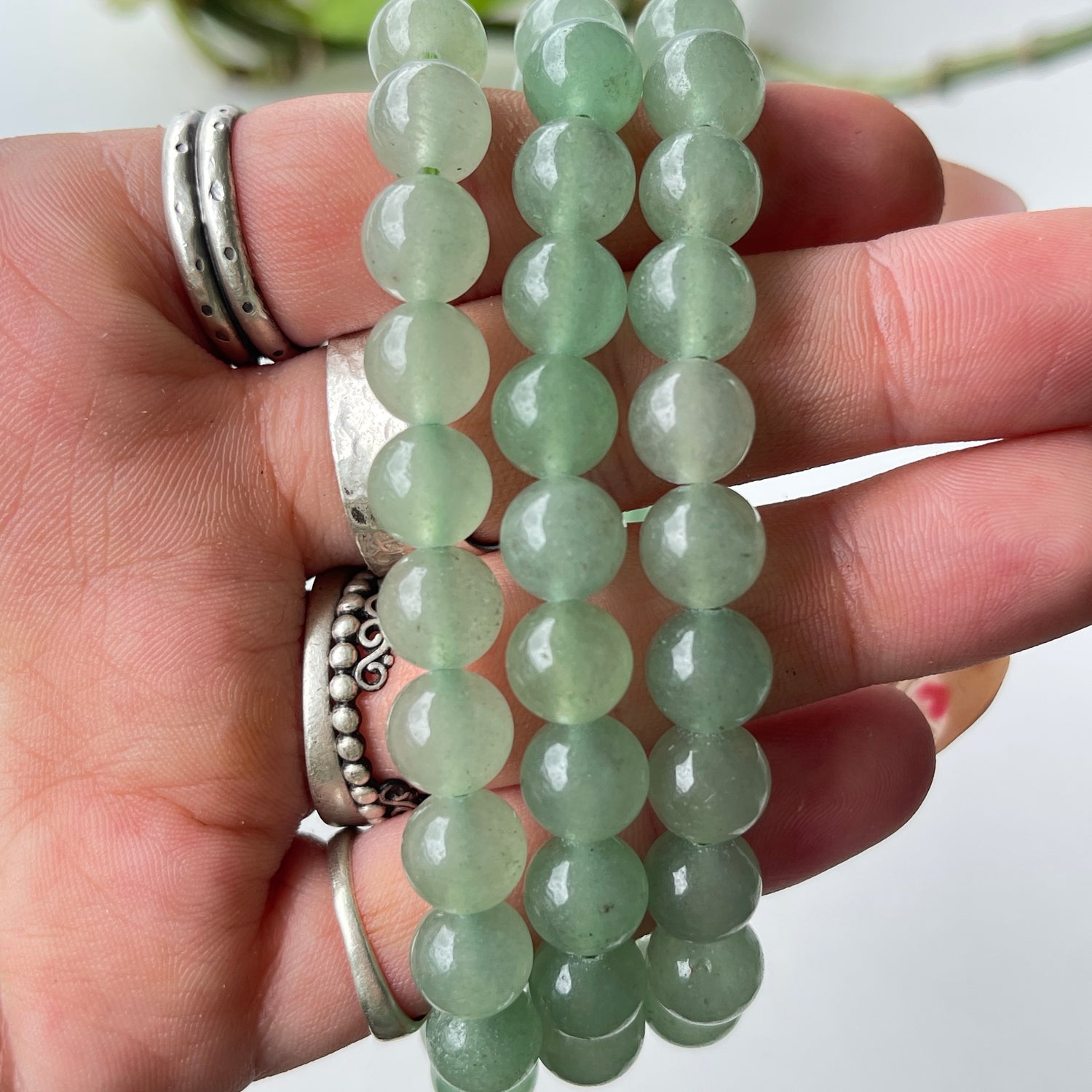 Green Aventurine Med Bracelet