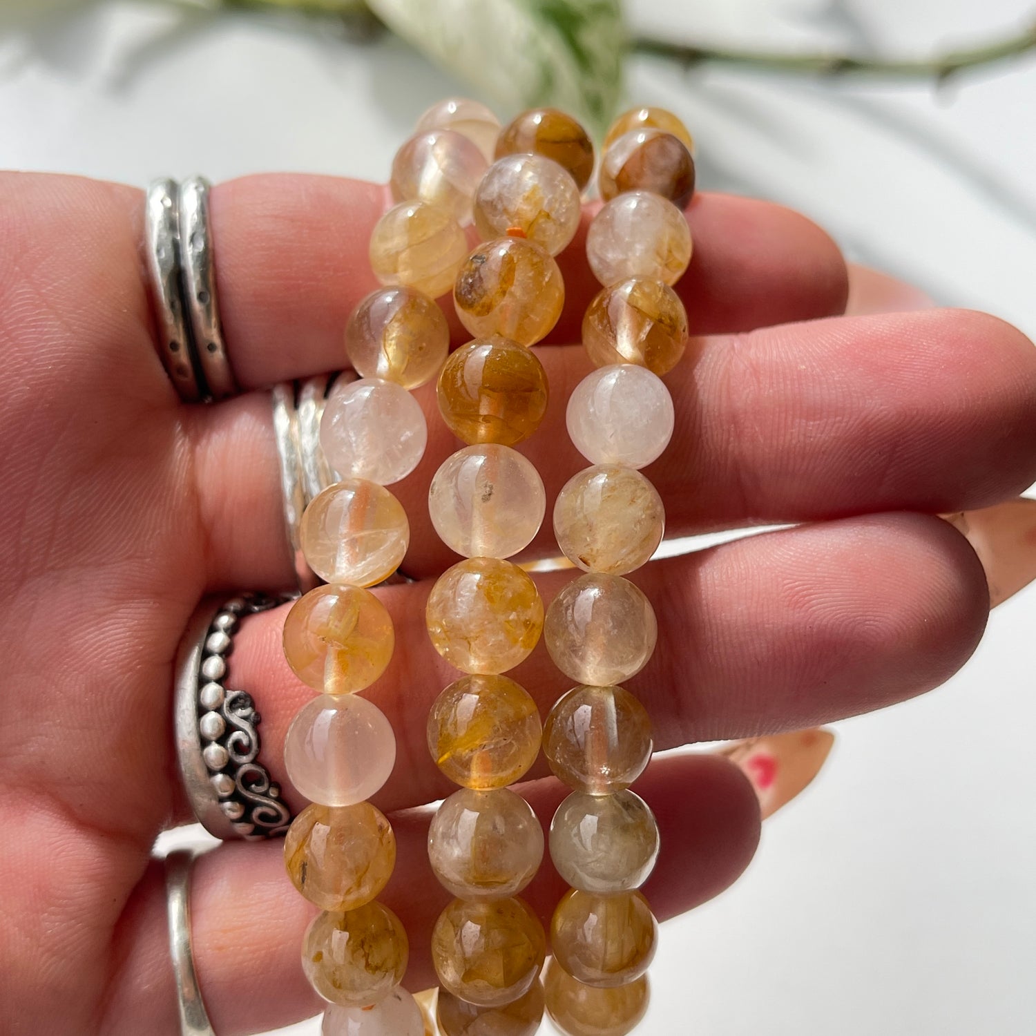 Golden Healer Beaded Bracelet