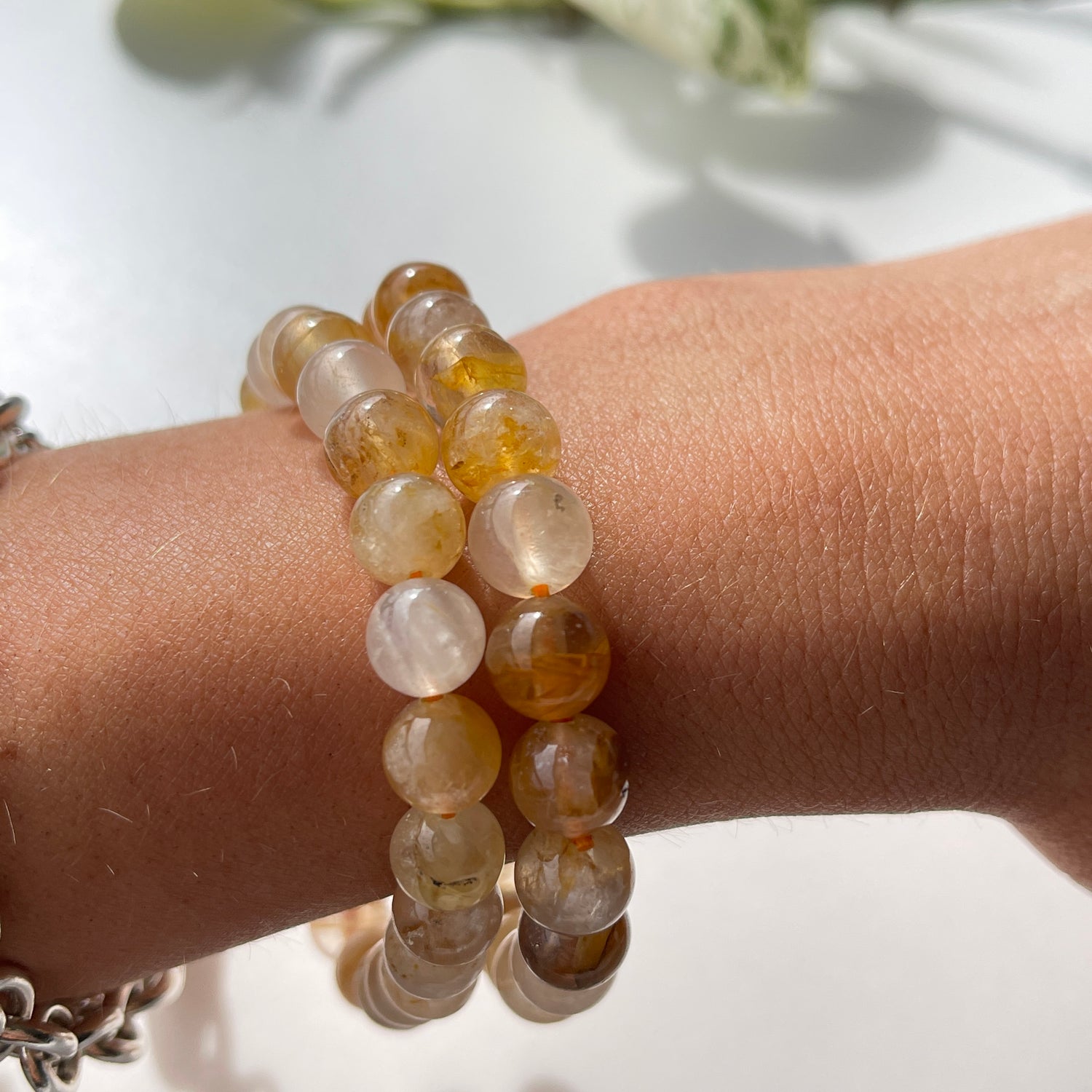 Golden Healer Beaded Bracelet