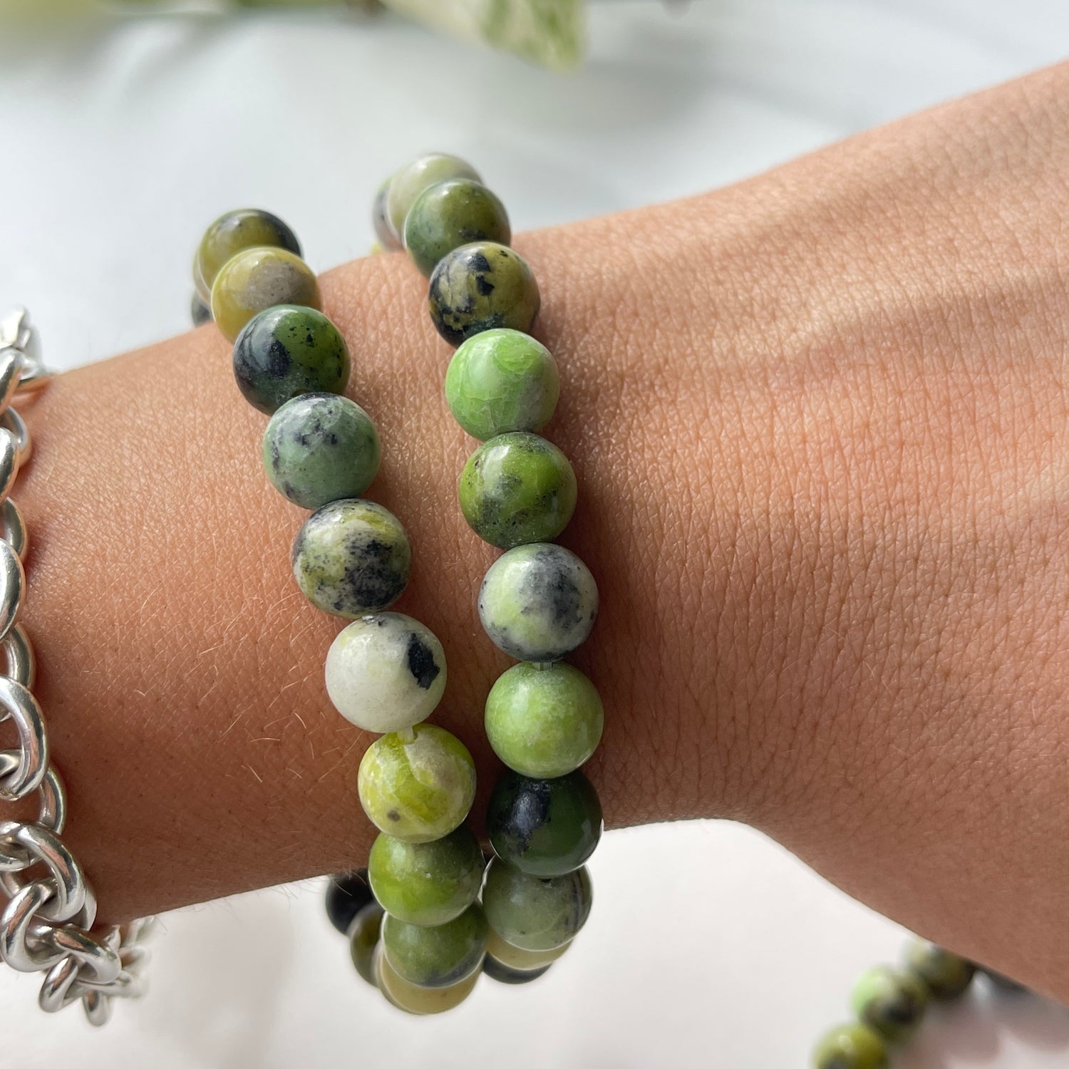 Chrysoprase Medium Bracelet