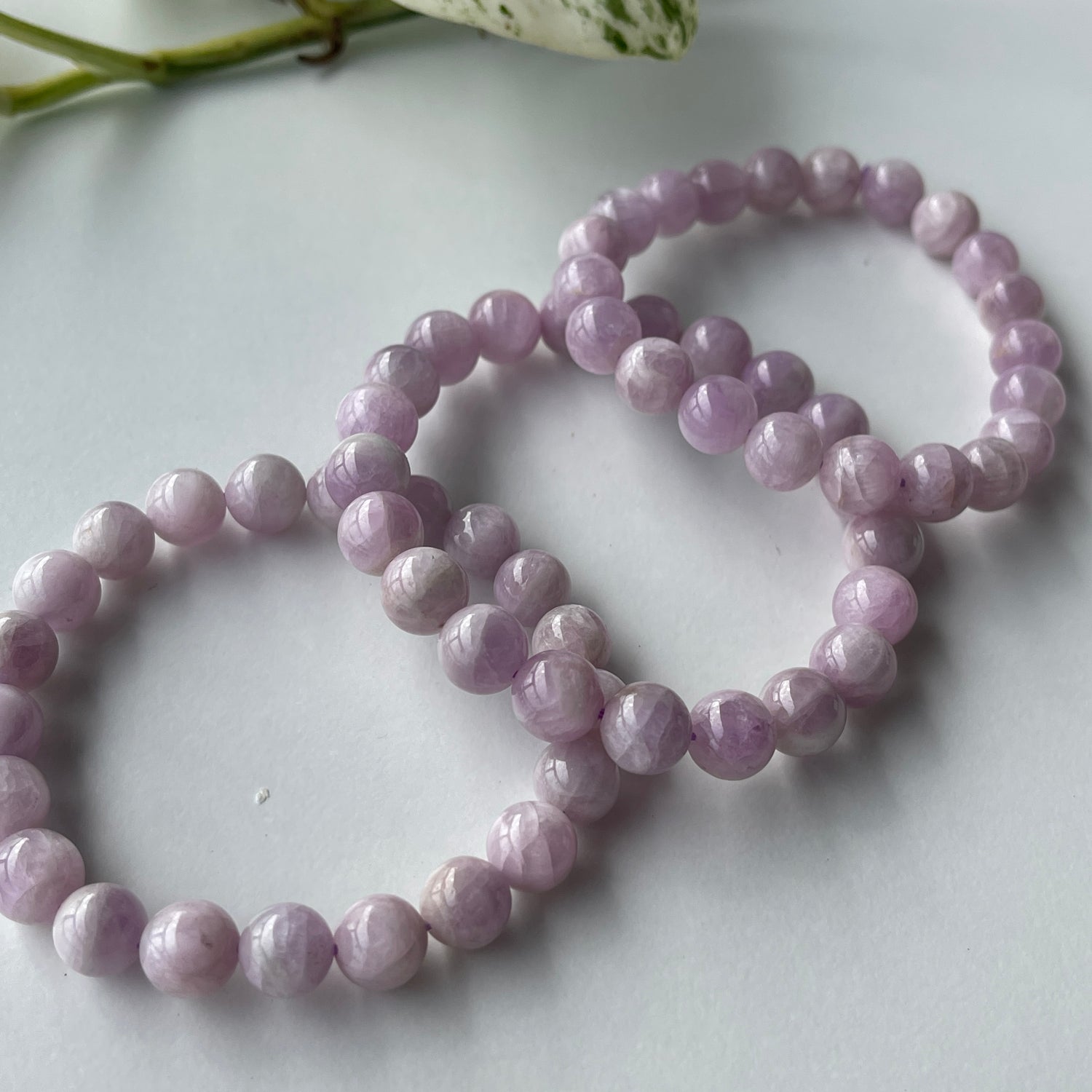 Kunzite Beaded Bracelet