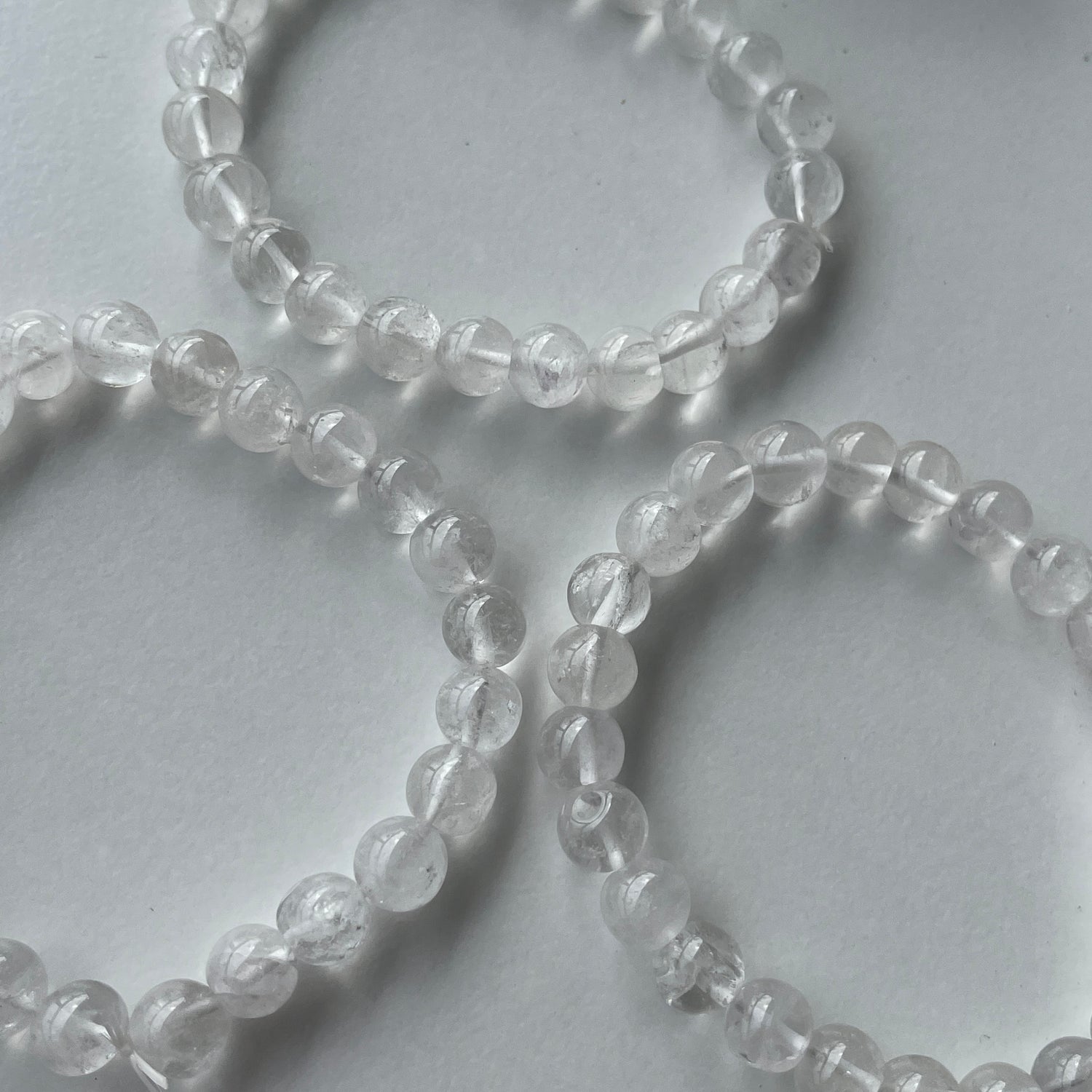 Clear Quartz Med Bracelet