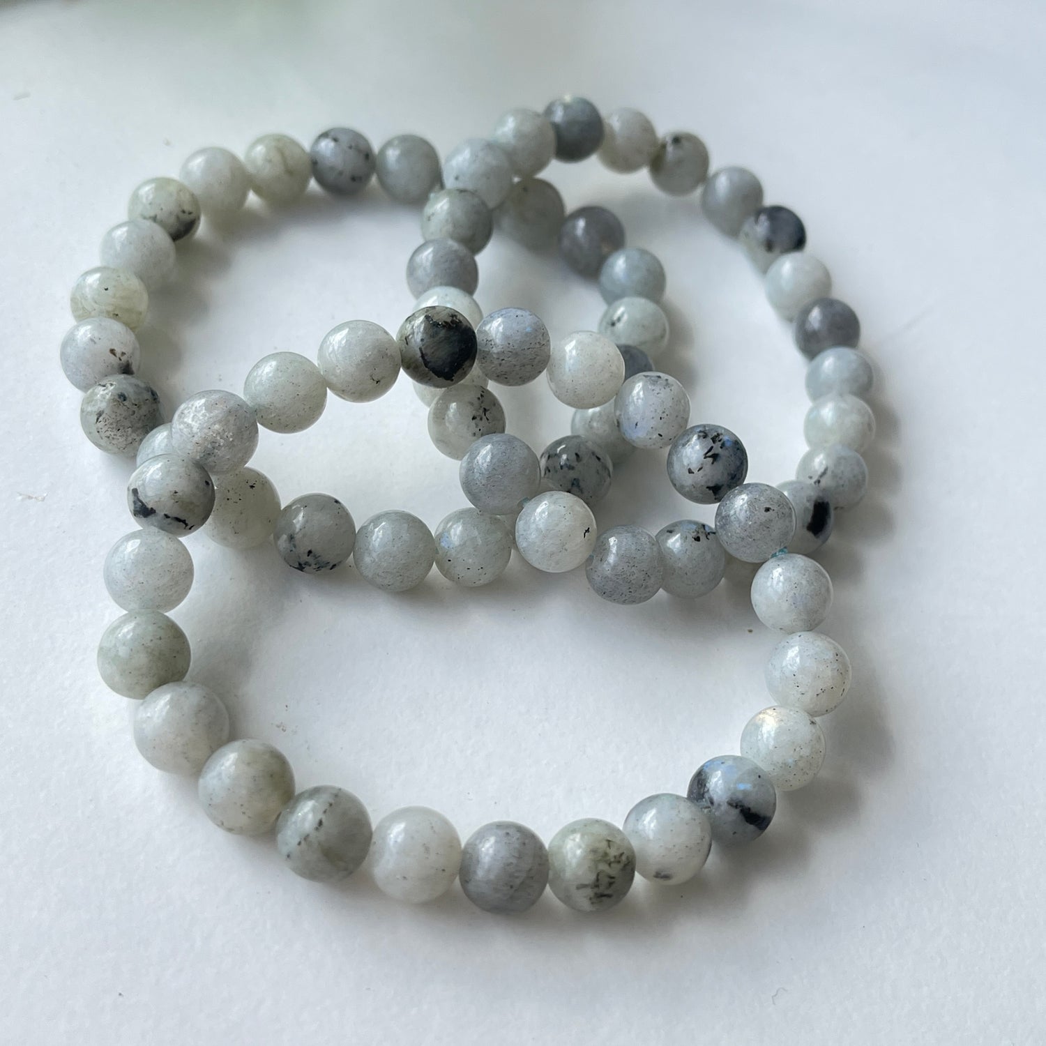 Labradorite Beaded Bracelet