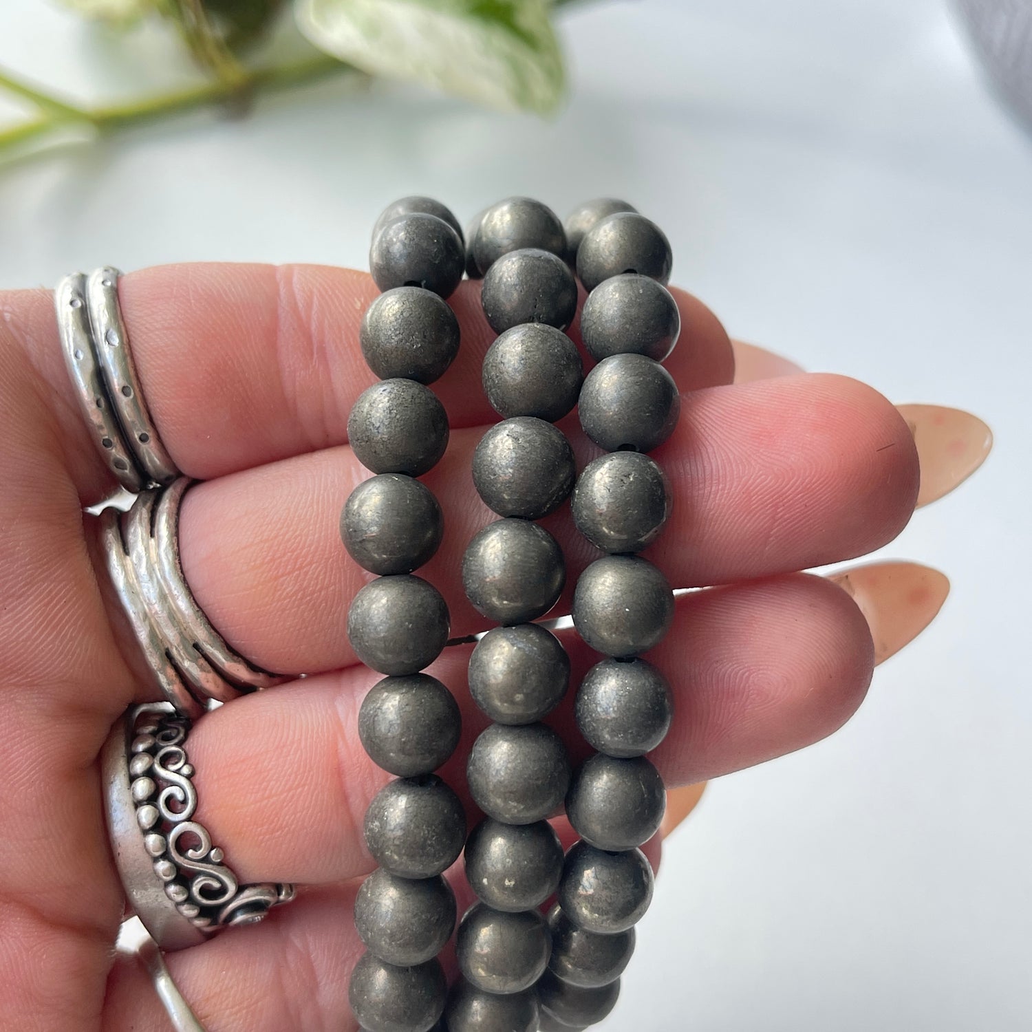 Pyrite Medium Bracelet