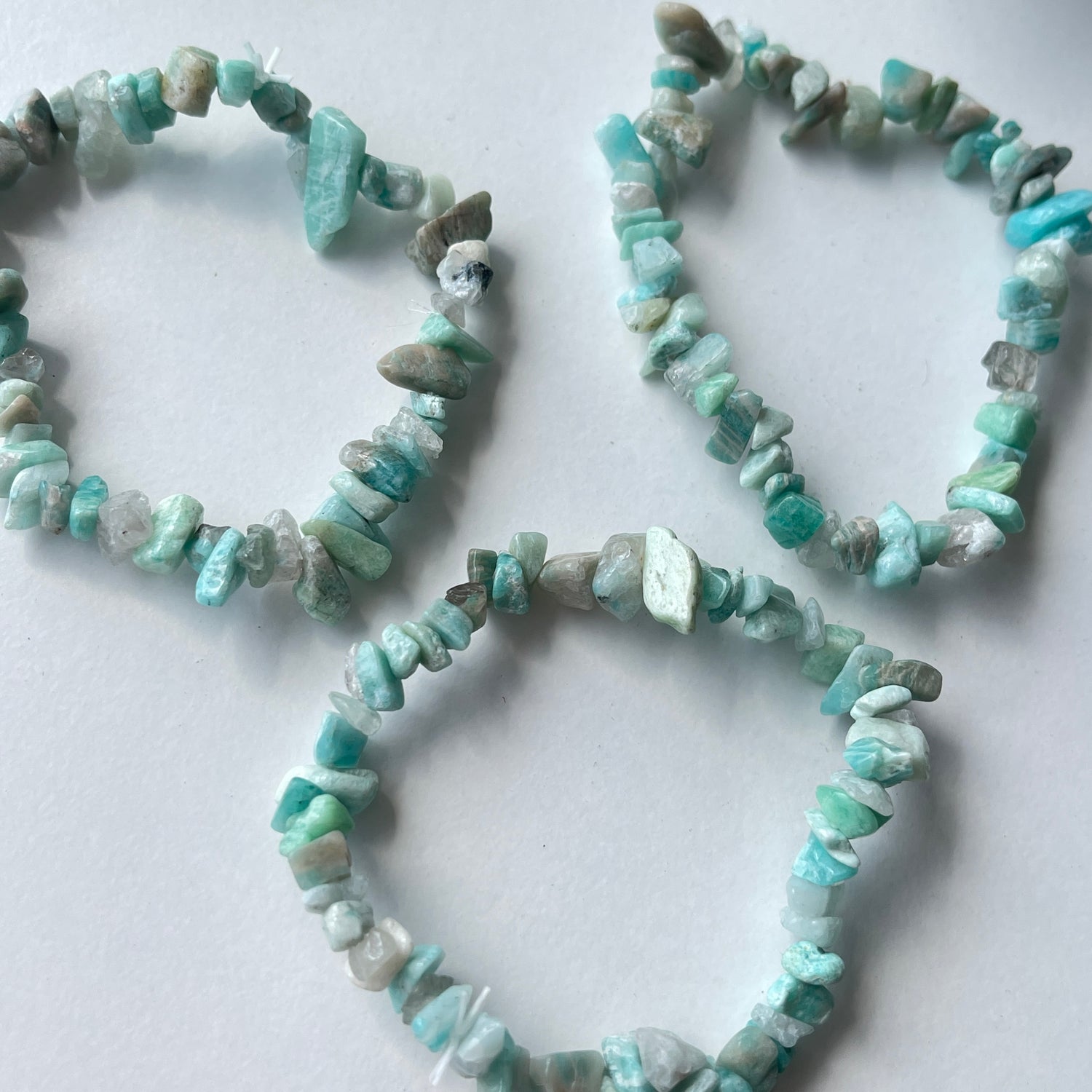 Amazonite Chip Bracelet