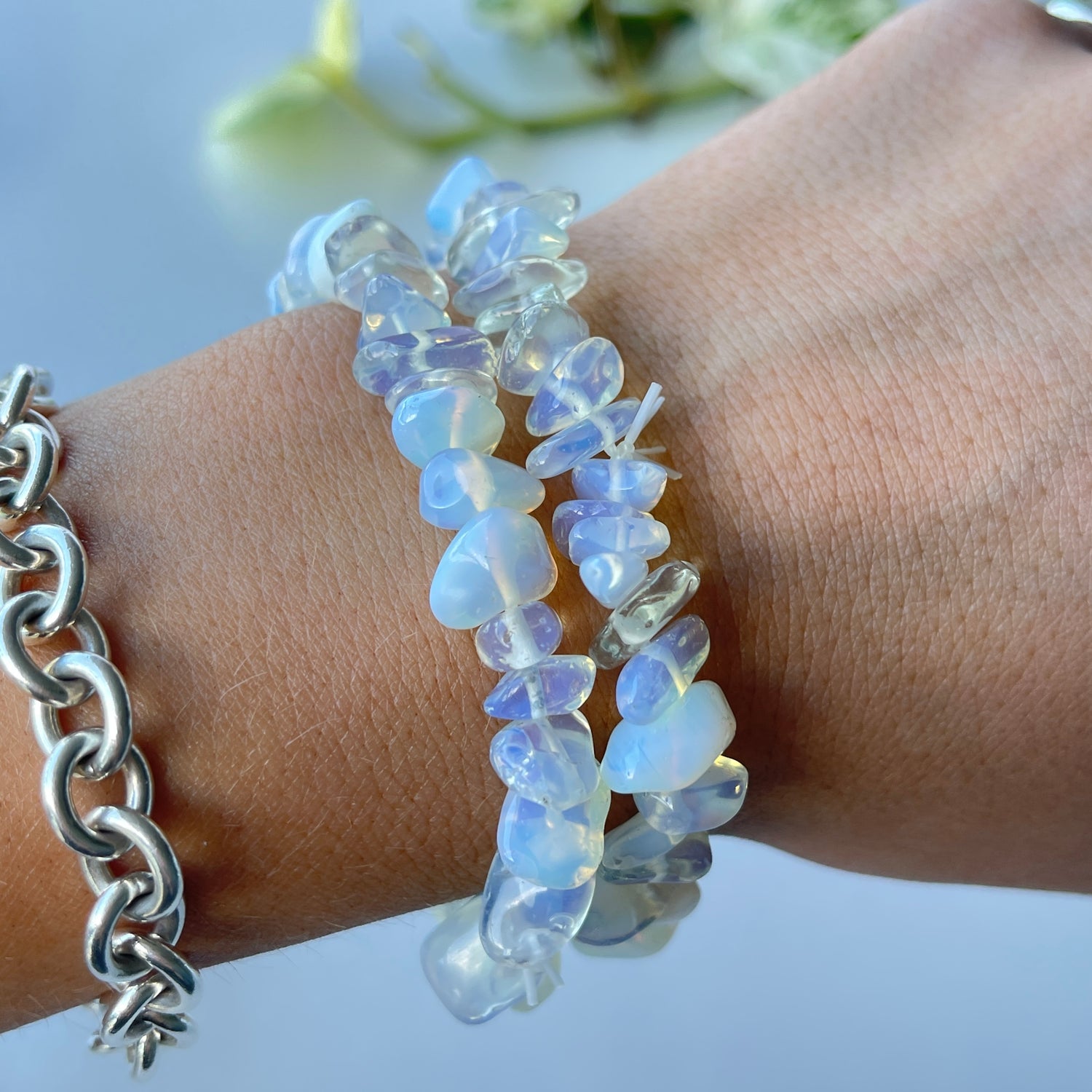 Opalite Chip Bracelet