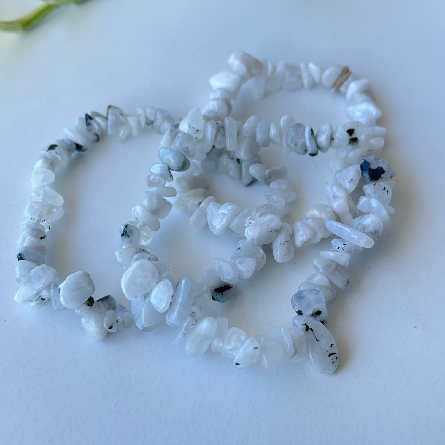 Moonstone Chip Bracelet