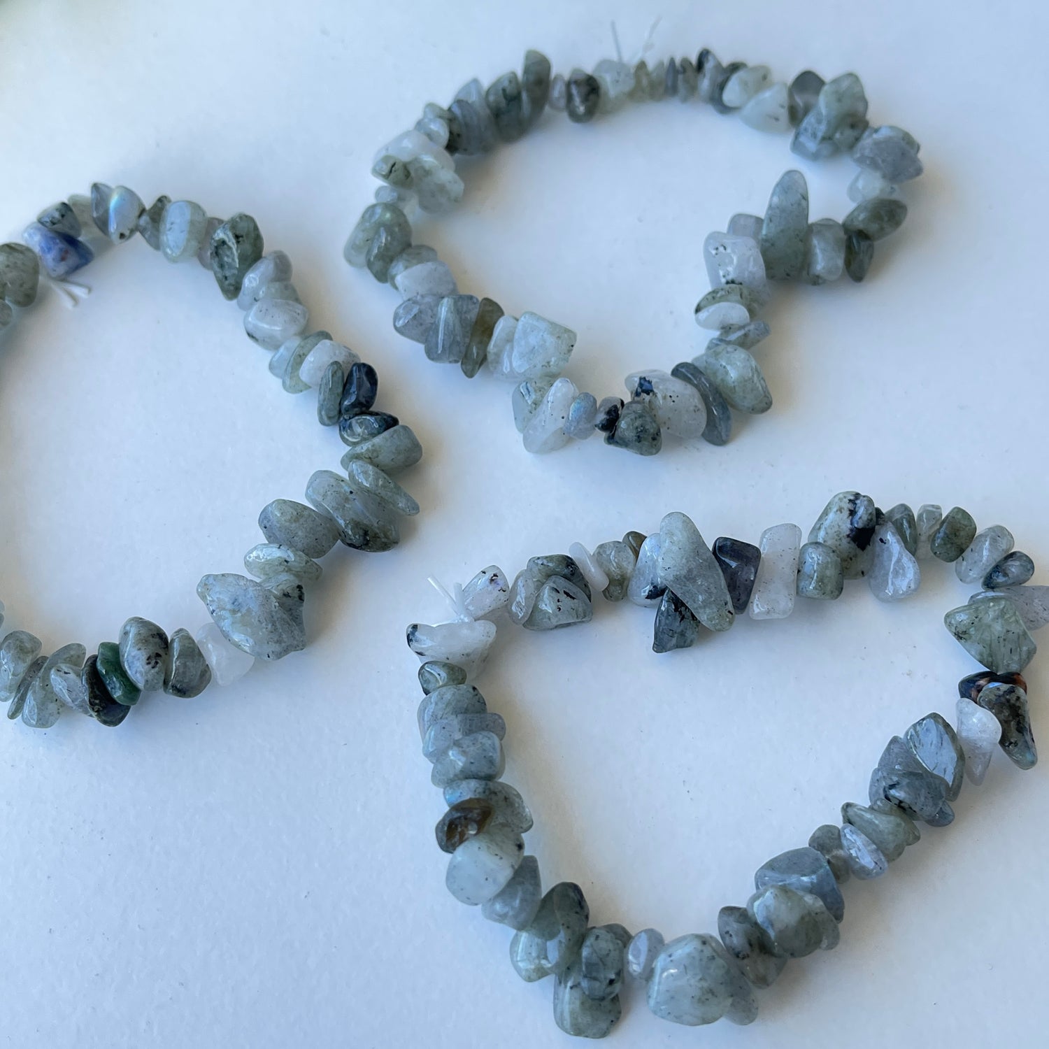 Labradorite Chip Bracelet