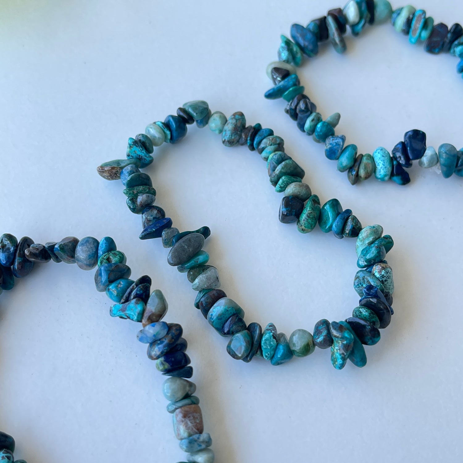 Chrysocolla Chip Bracelet