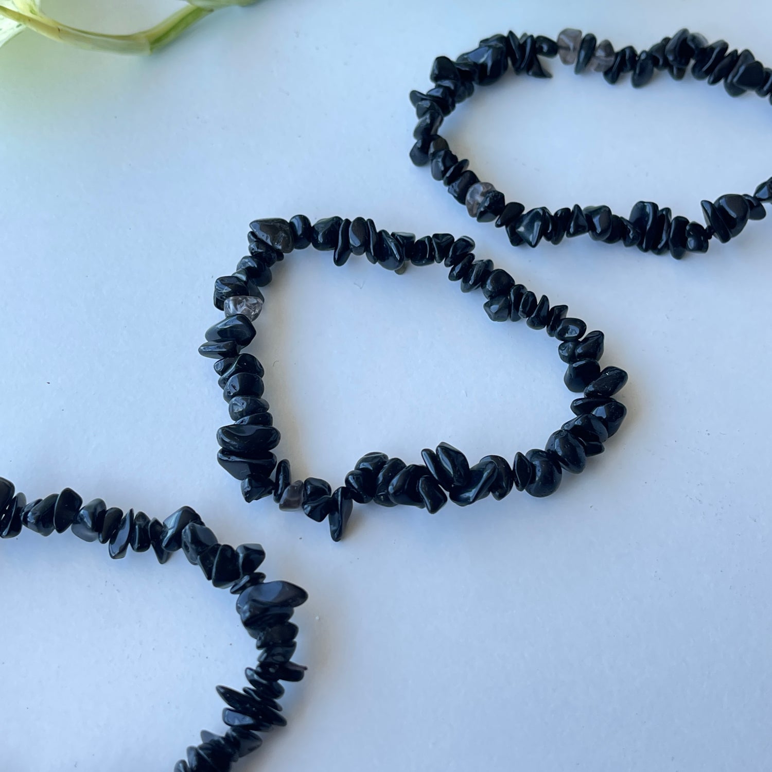 Black Onyx Chip Bracelet