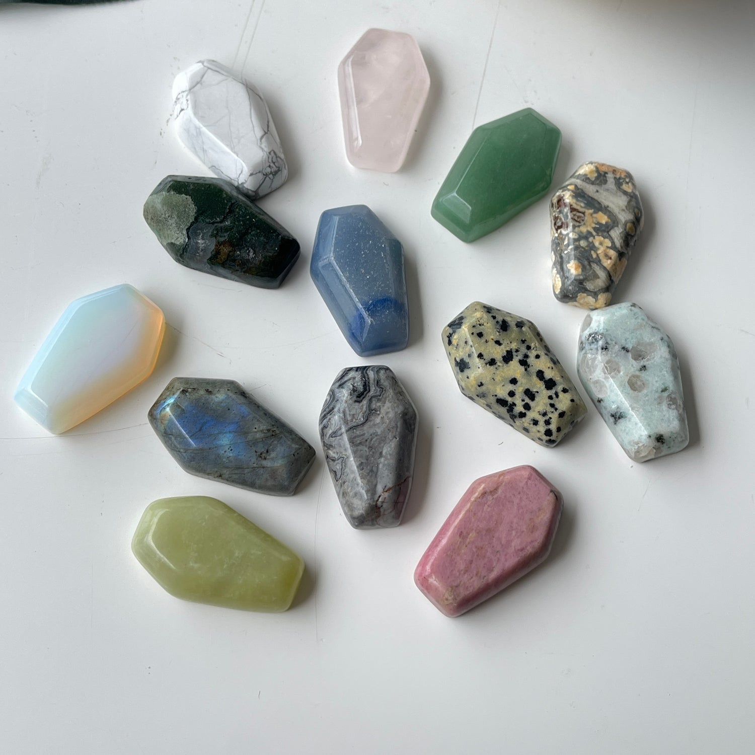 Mixed Crystal Coffin 3cm