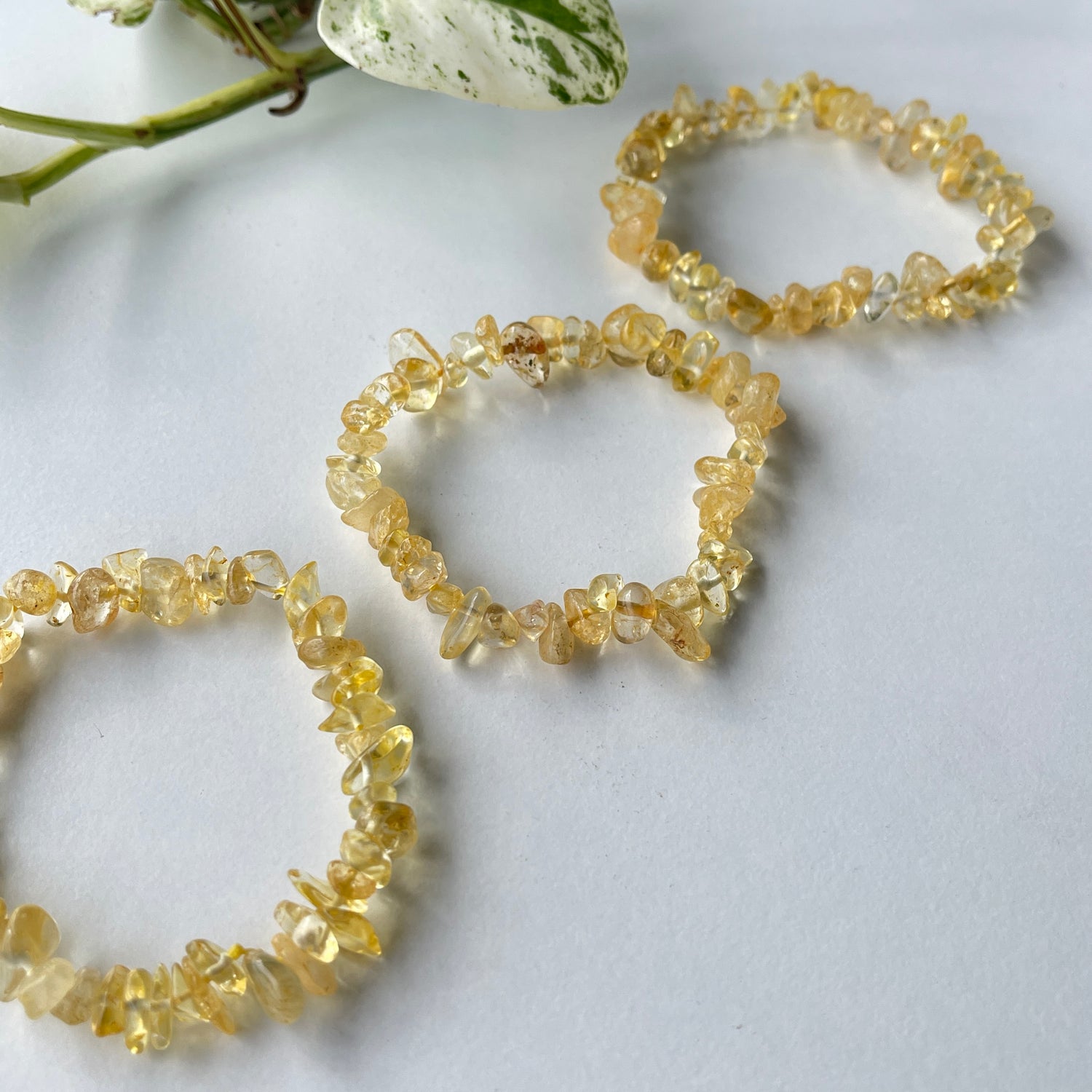 Citrine Chip Bracelet