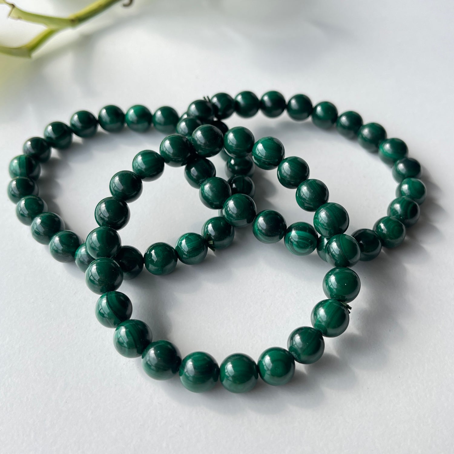 Malachite Beaded Bracelet