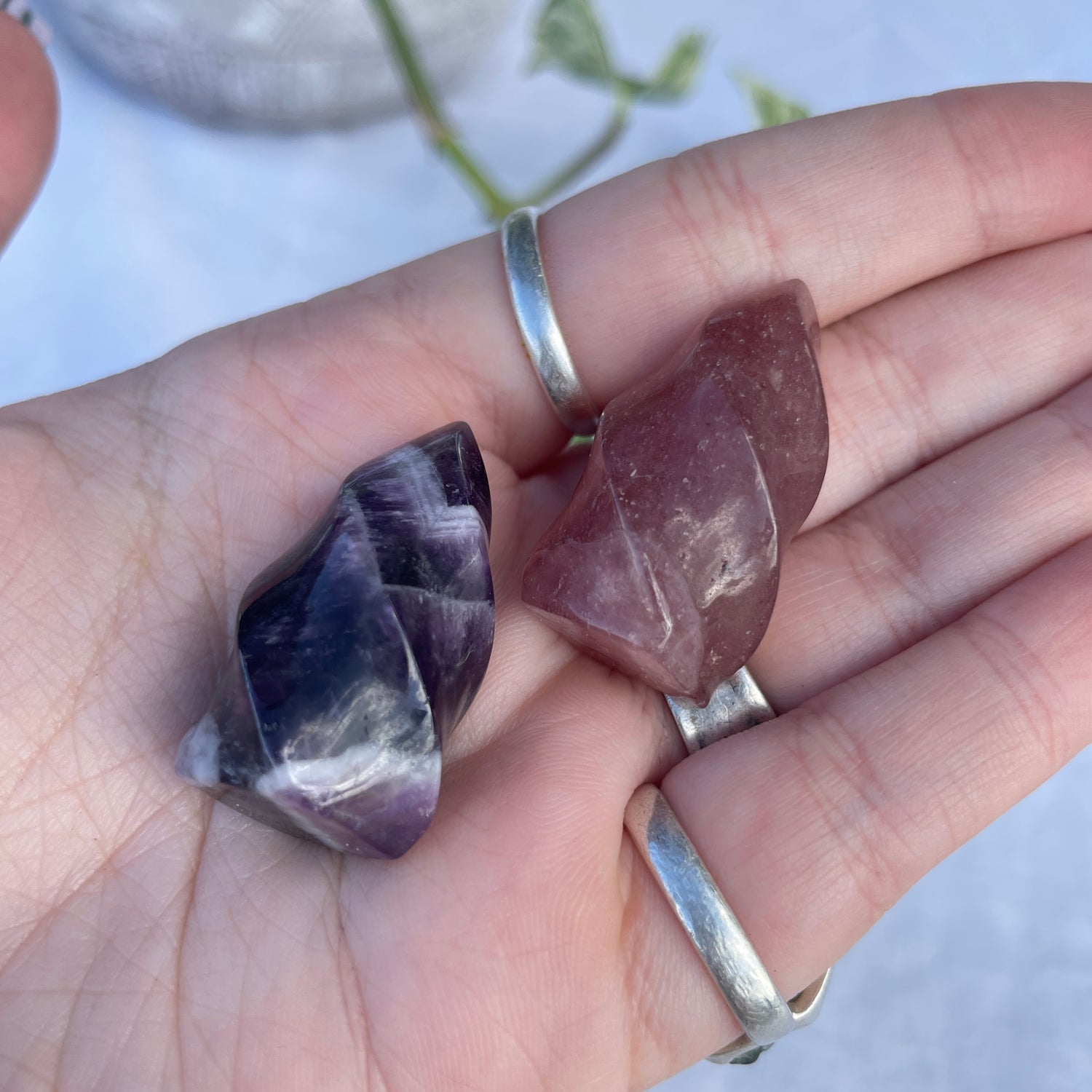 Strawberry Quartz Flame