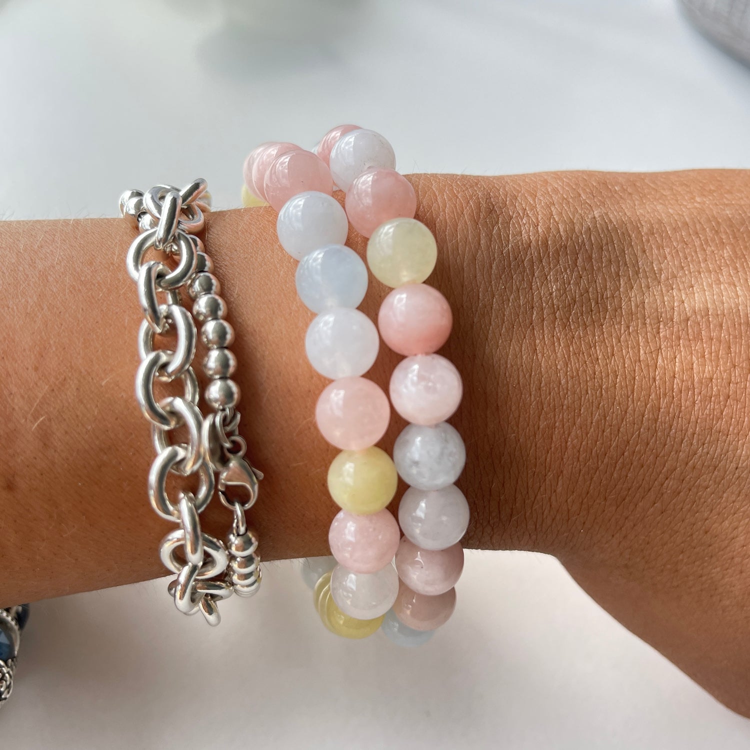 Morganite Med Bracelet
