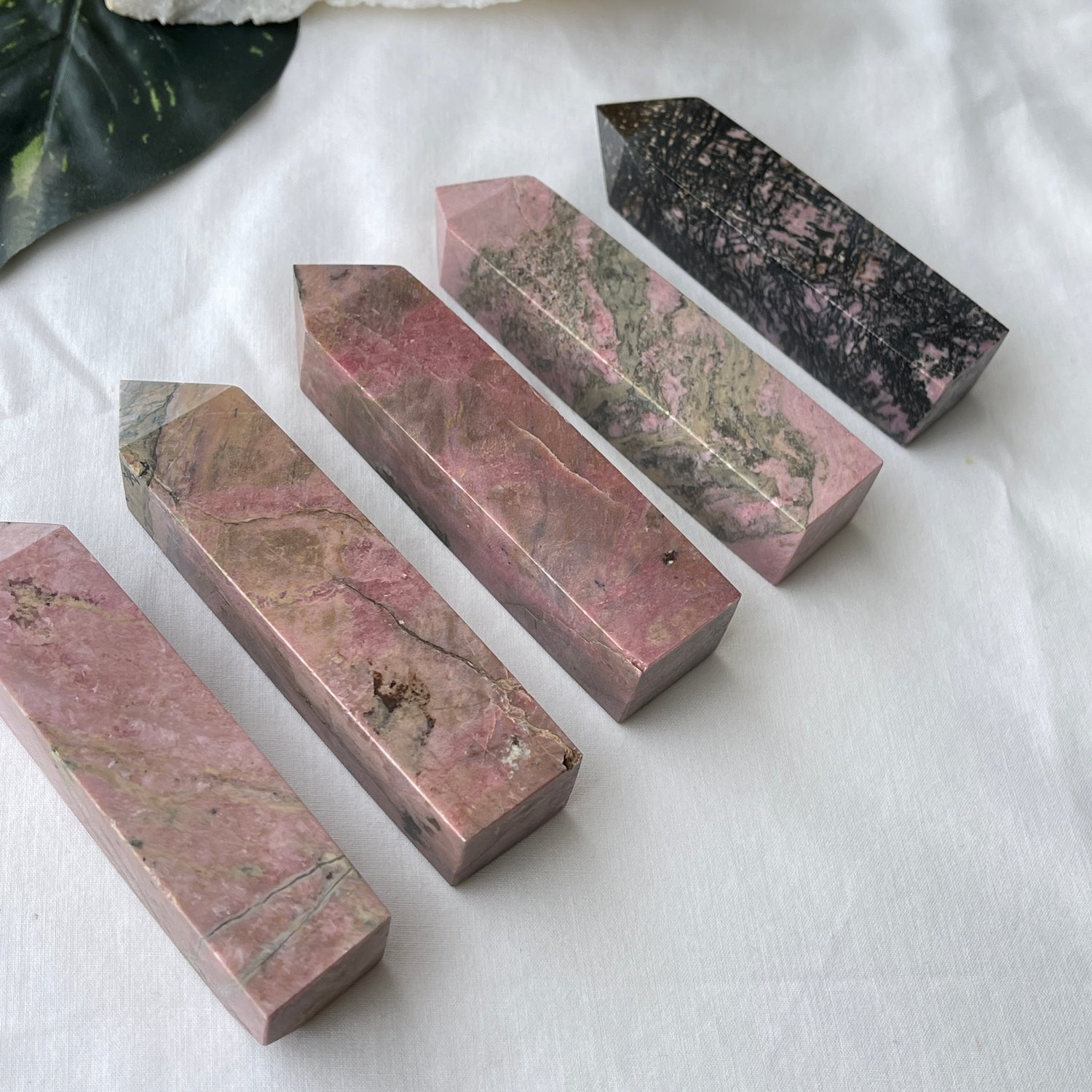 Rhodonite Obelisk Med