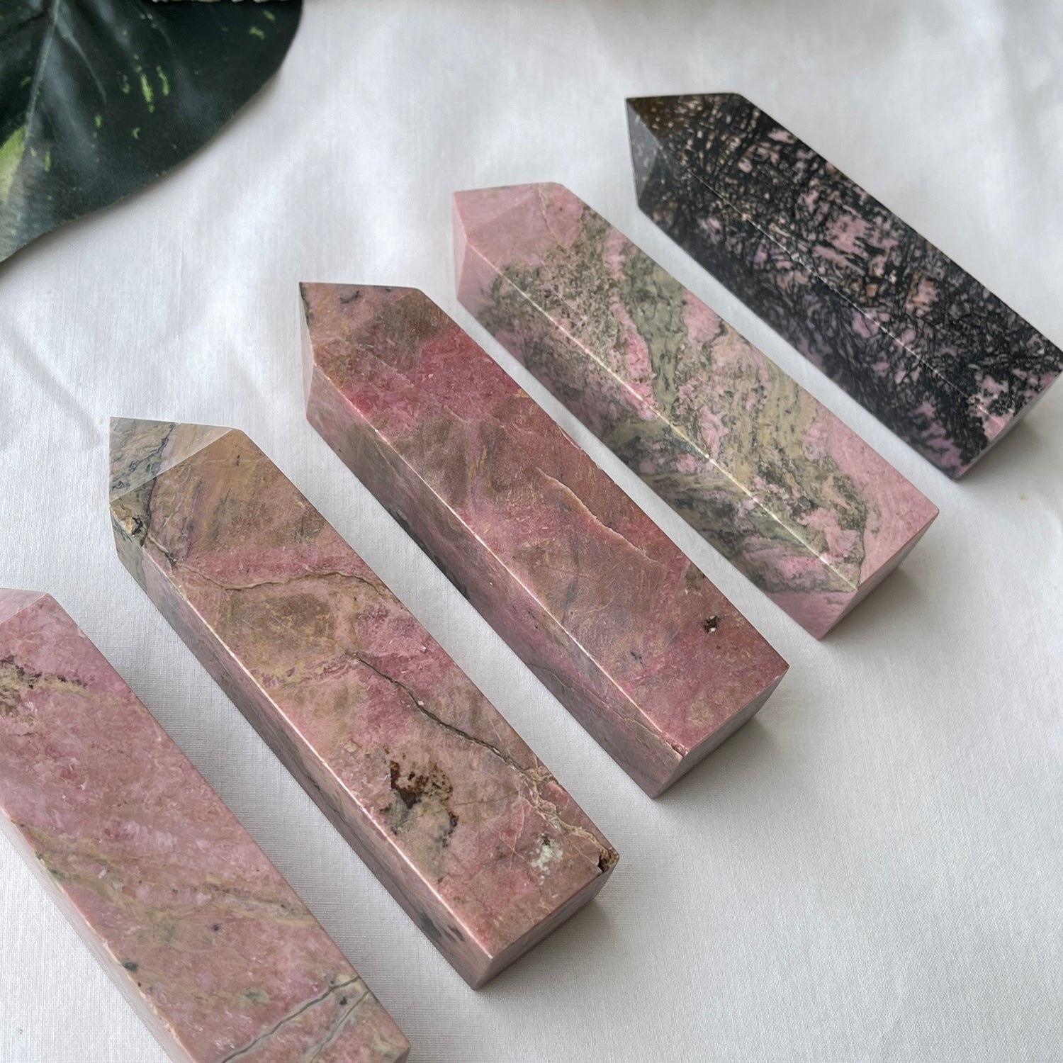 Rhodonite Obelisk Med