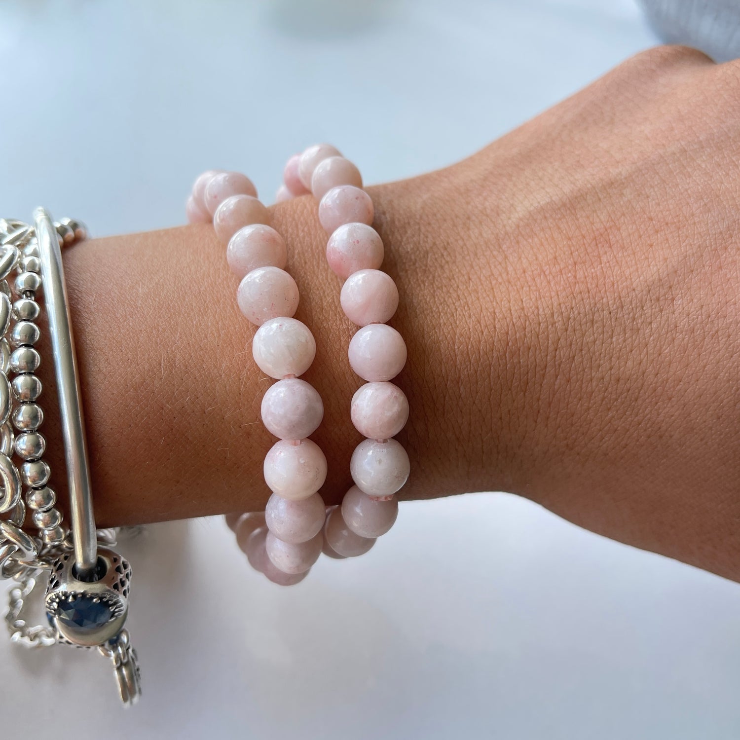 Pink Opal Medium Bracelet