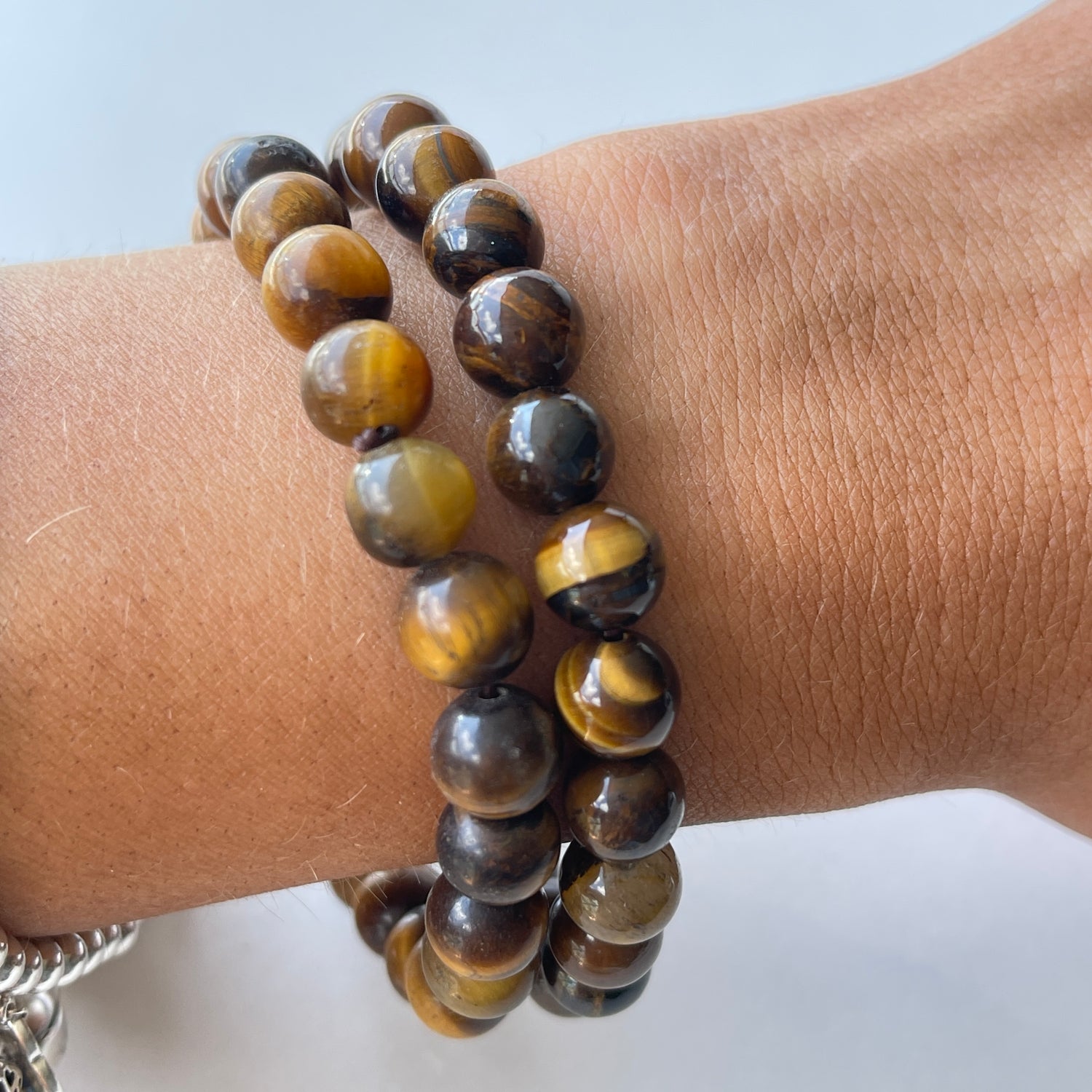 Tigers Eye Beaded Bracelet