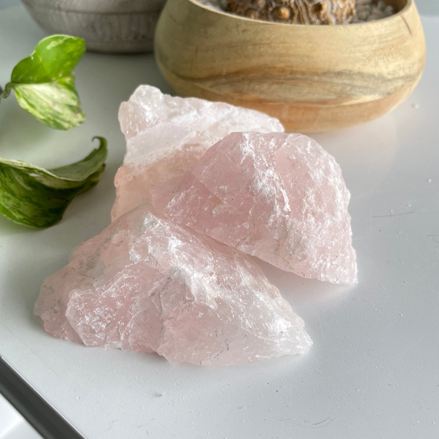 Rose Quartz Chunk Med