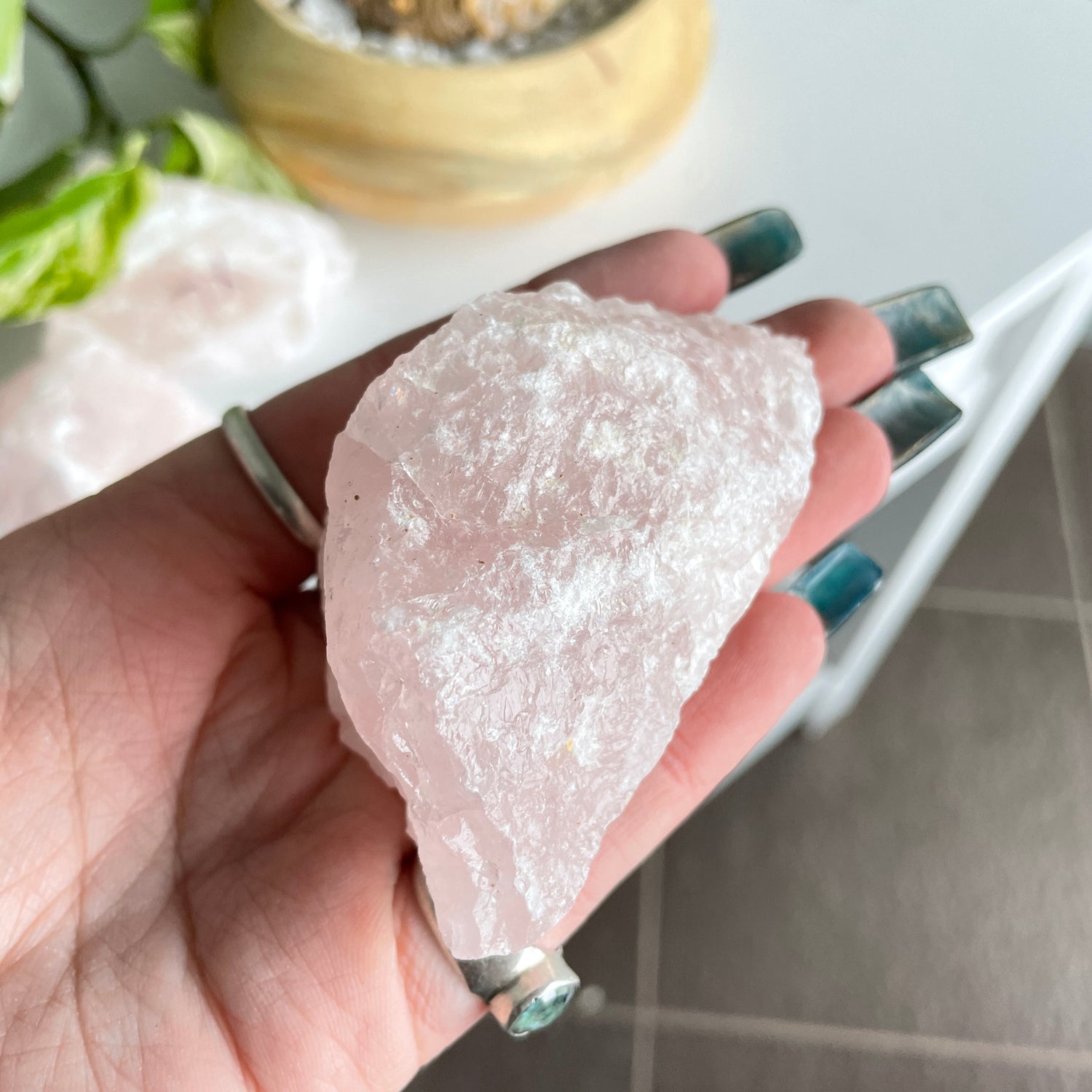 Rose Quartz Chunk Med