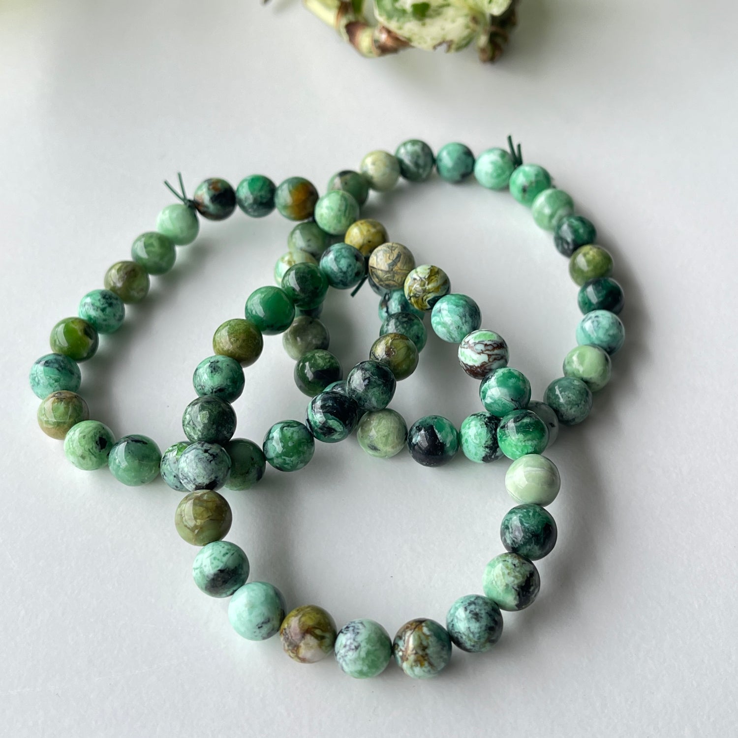 Variscite Beaded Bracelet