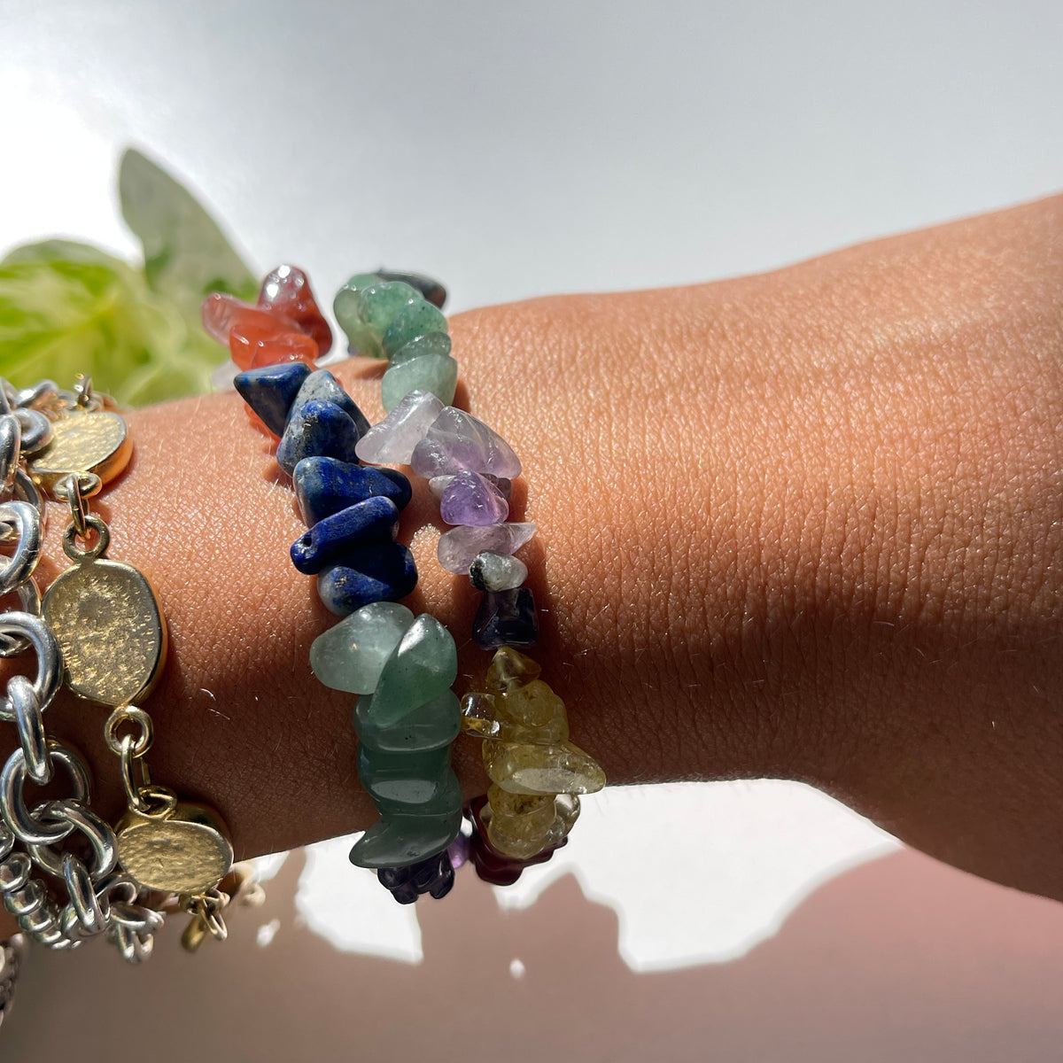 Chakra Chip Bracelet