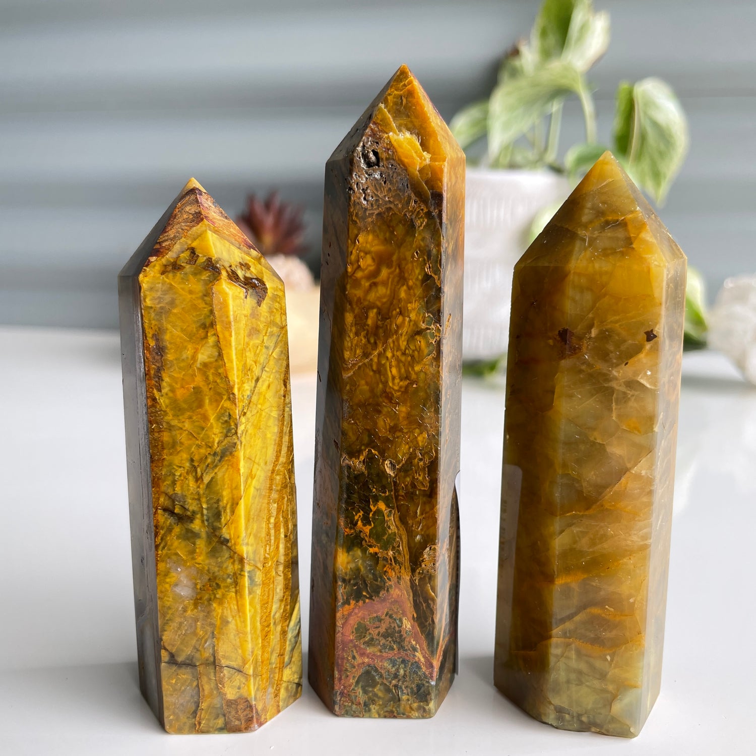 Yellow Pietersite Generator Lge Assorted