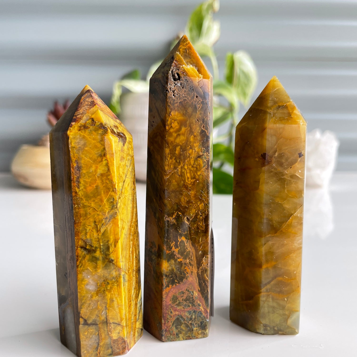 Yellow Pietersite Generator Lge Assorted