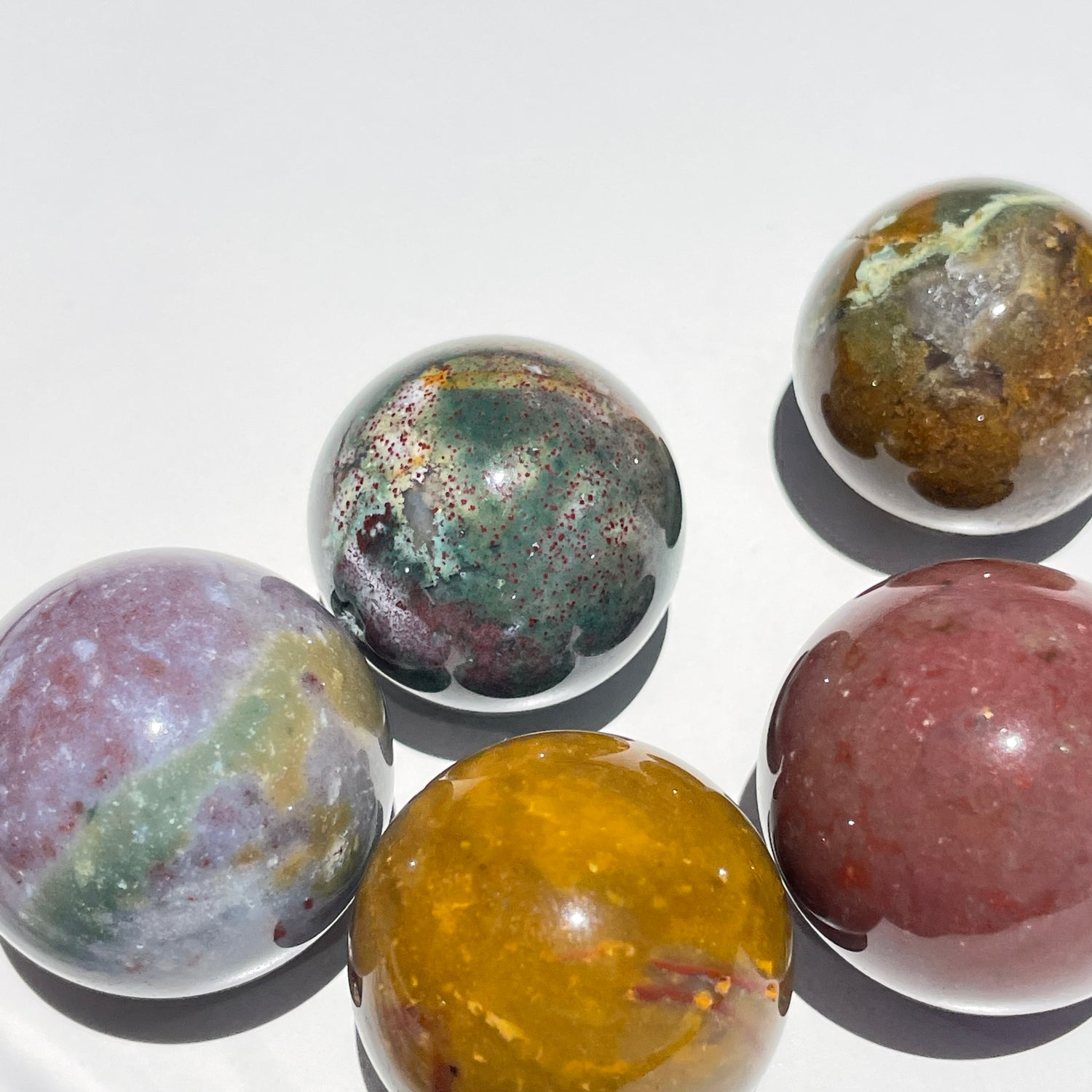 Ocean Jasper Sphere Sml Ass