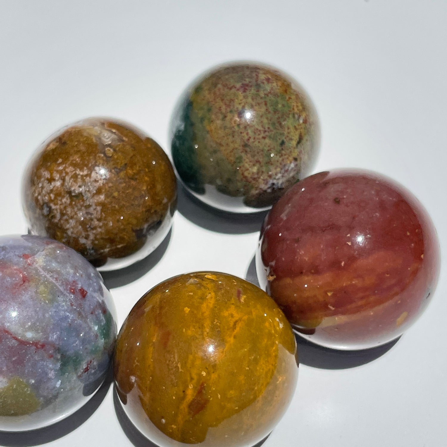Ocean Jasper Sphere Sml Ass