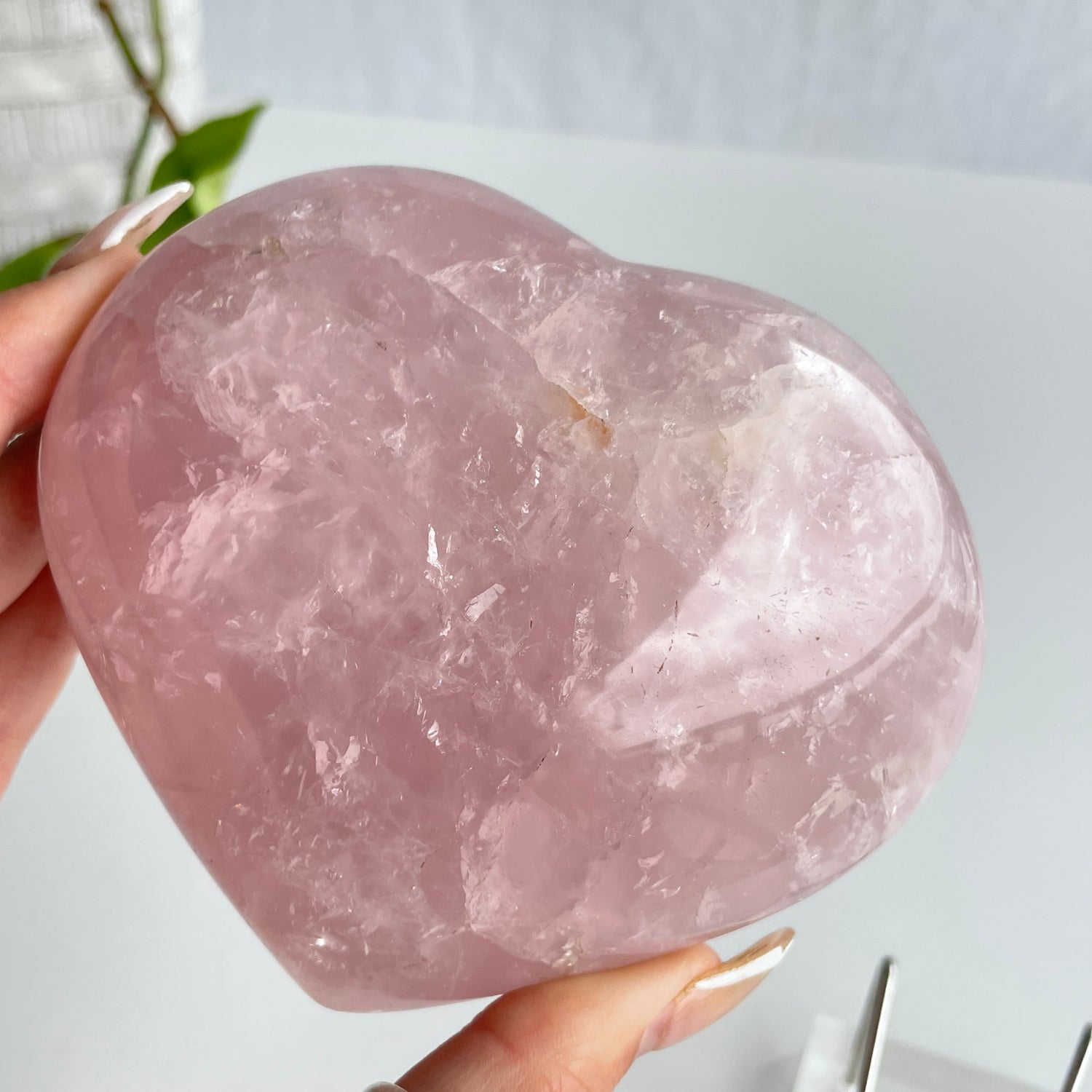 Rose Quartz Heart 668g