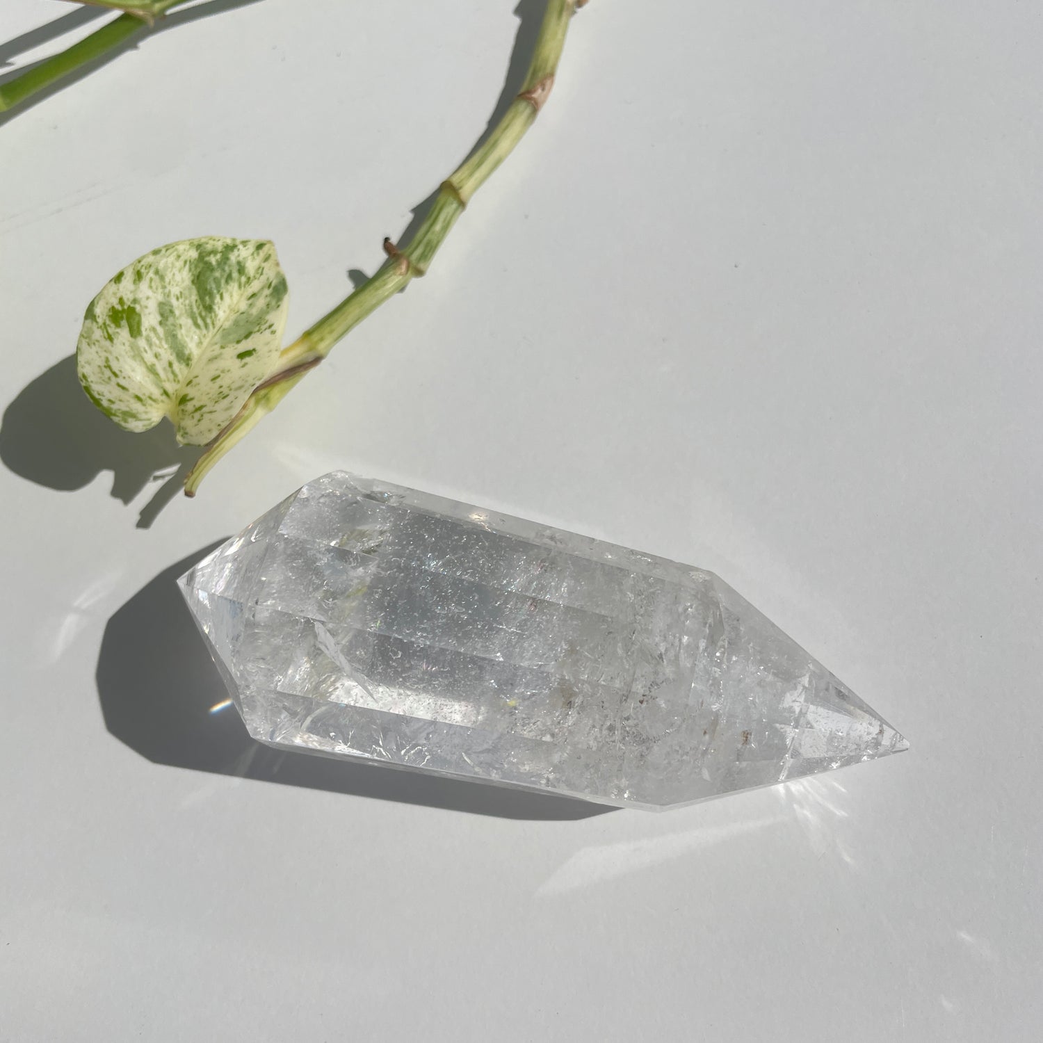 Clear Quartz Vogel 11cm