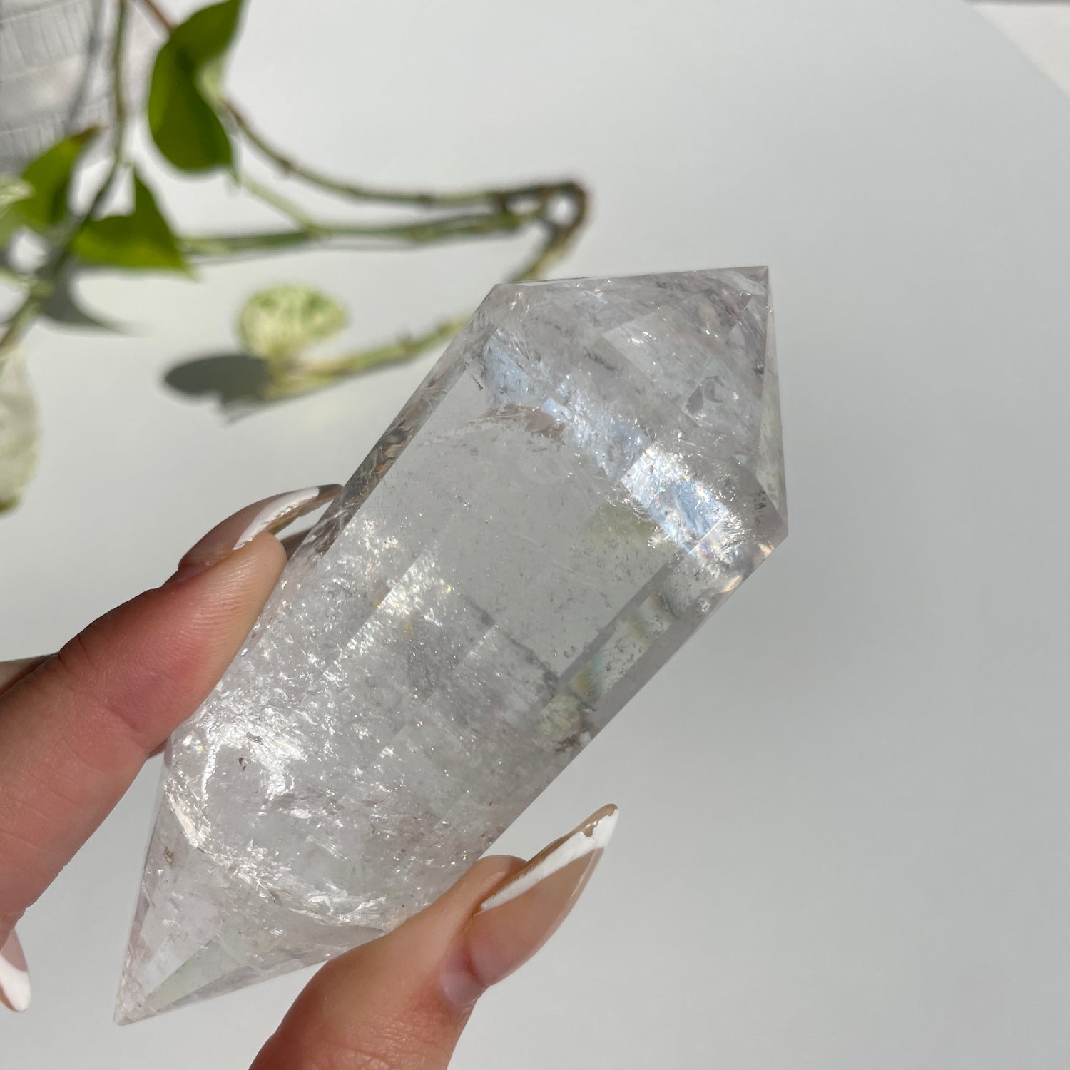 Clear Quartz Vogel 11cm