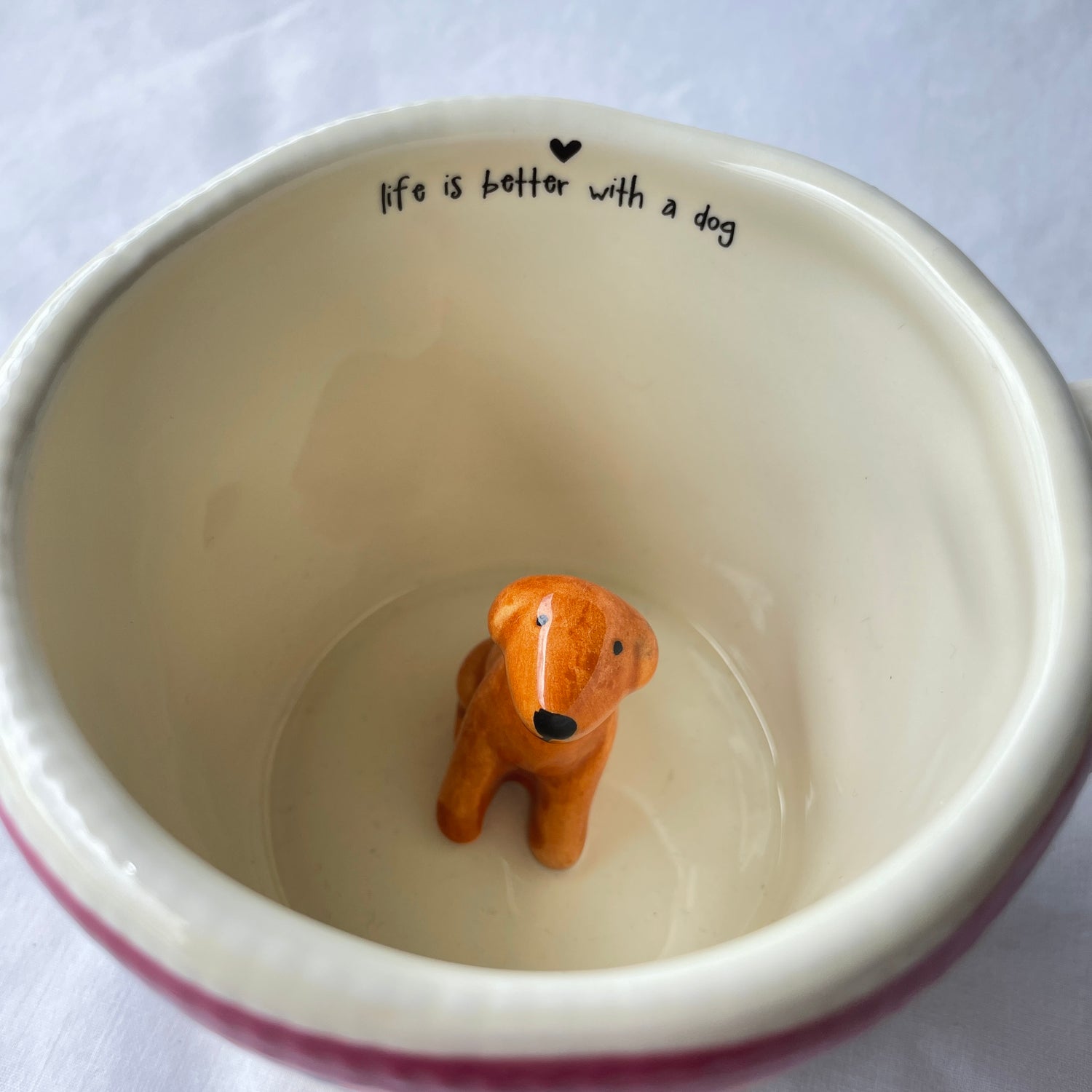 Hiding Dog Mug MUG464
