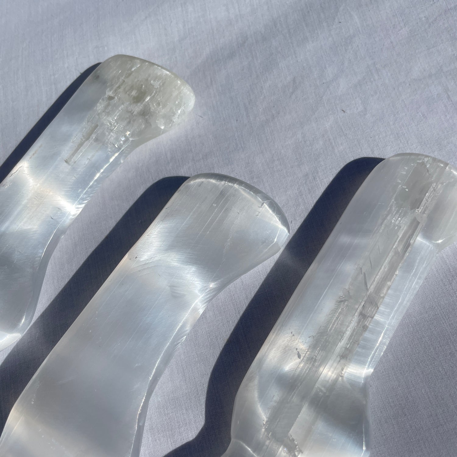 Selenite Dagger Knife Athame 36cm