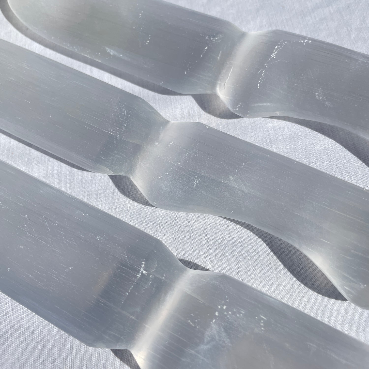 Selenite Dagger Knife Athame 25cm