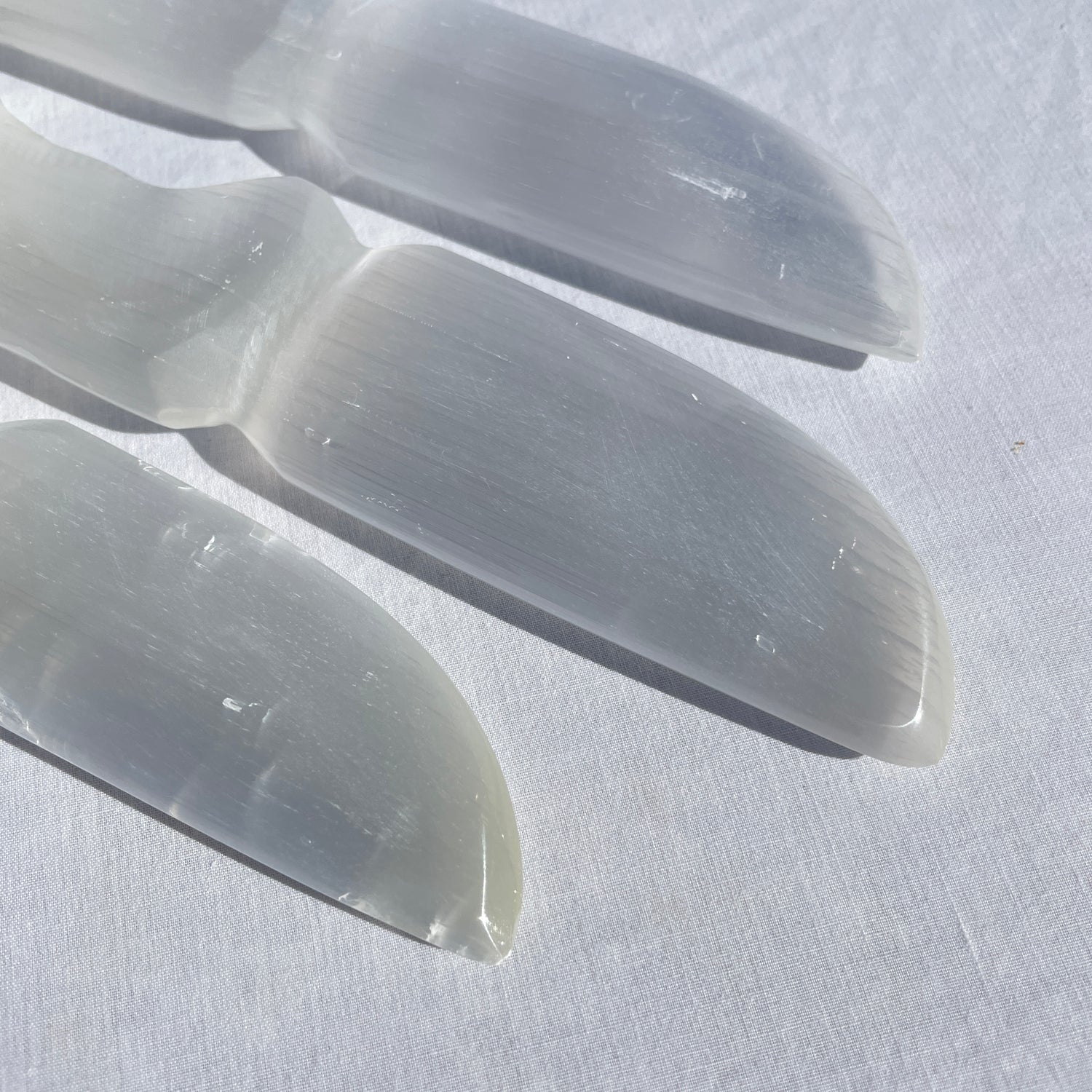 Selenite Dagger Knife Athame 20cm