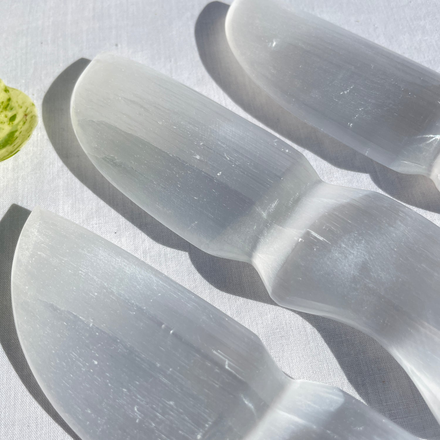 Selenite Dagger Knife Athame 15cm