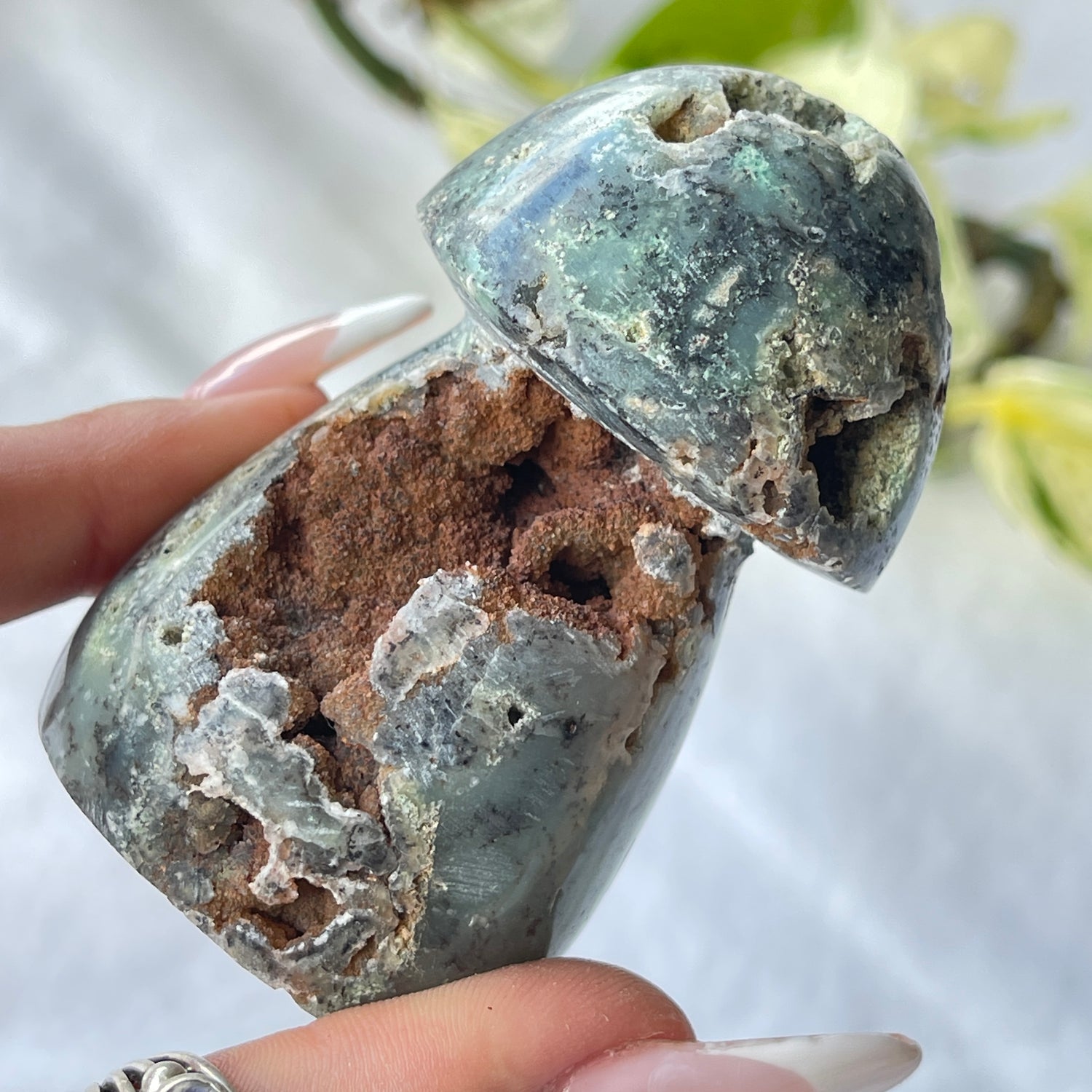 Chrysoprase Mushroom 07