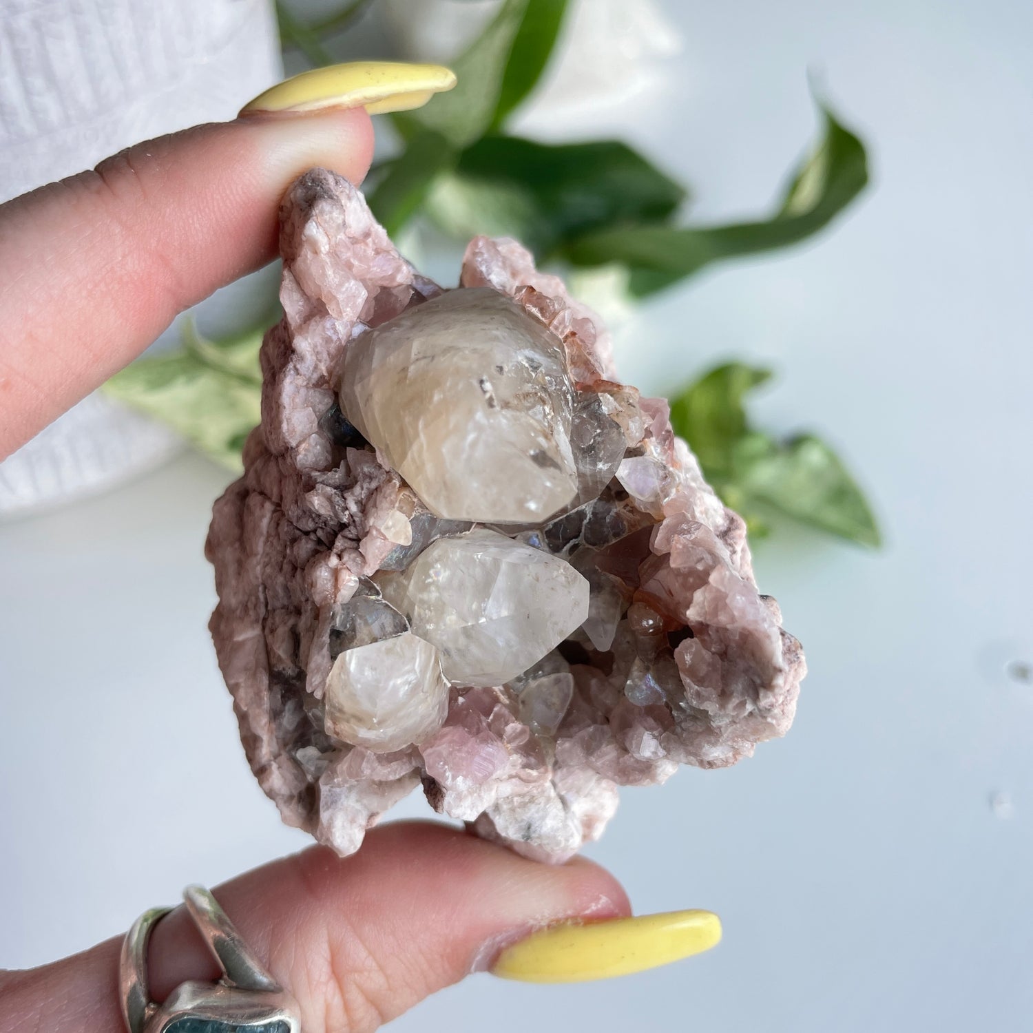 Pink Amethyst Cluster 23