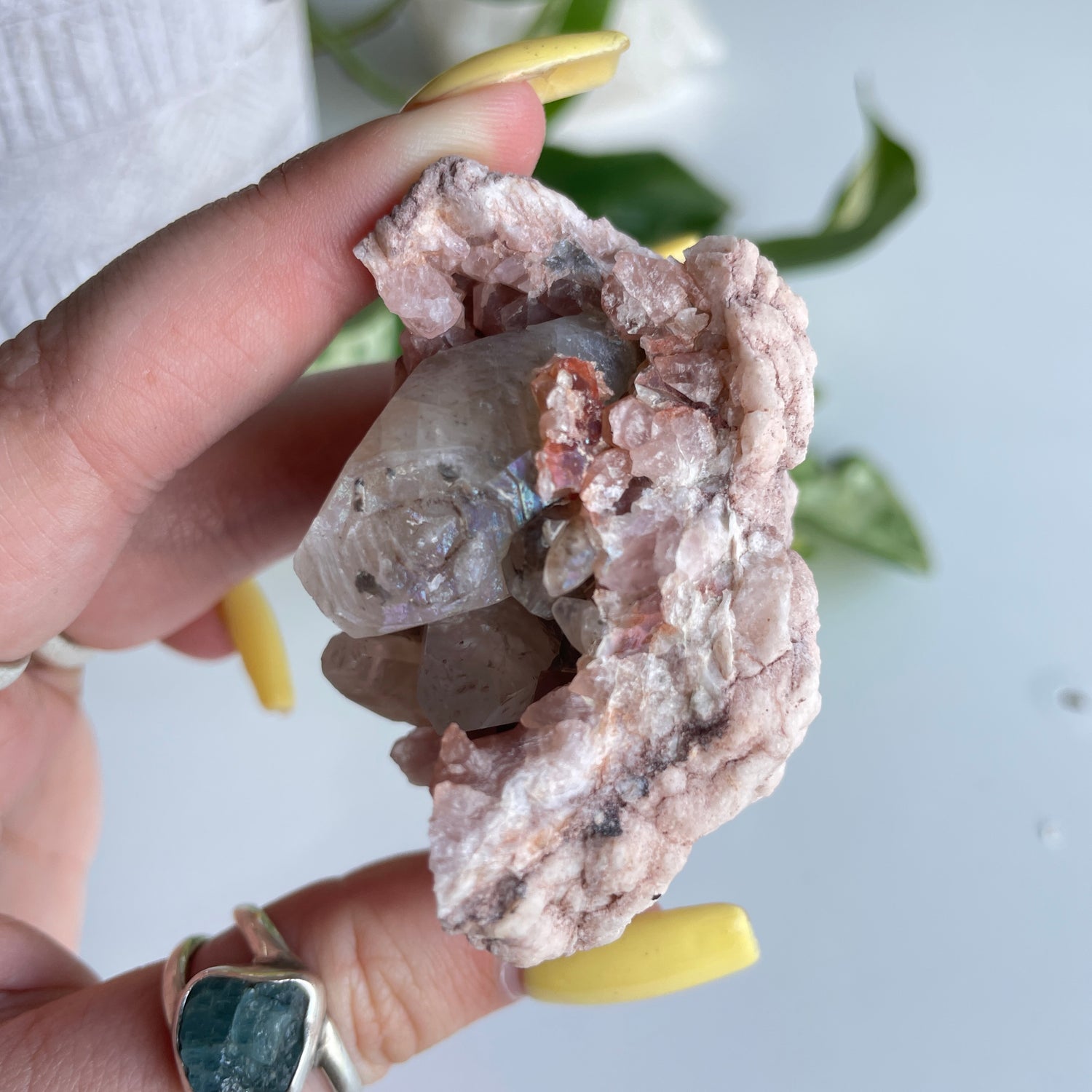 Pink Amethyst Cluster 23