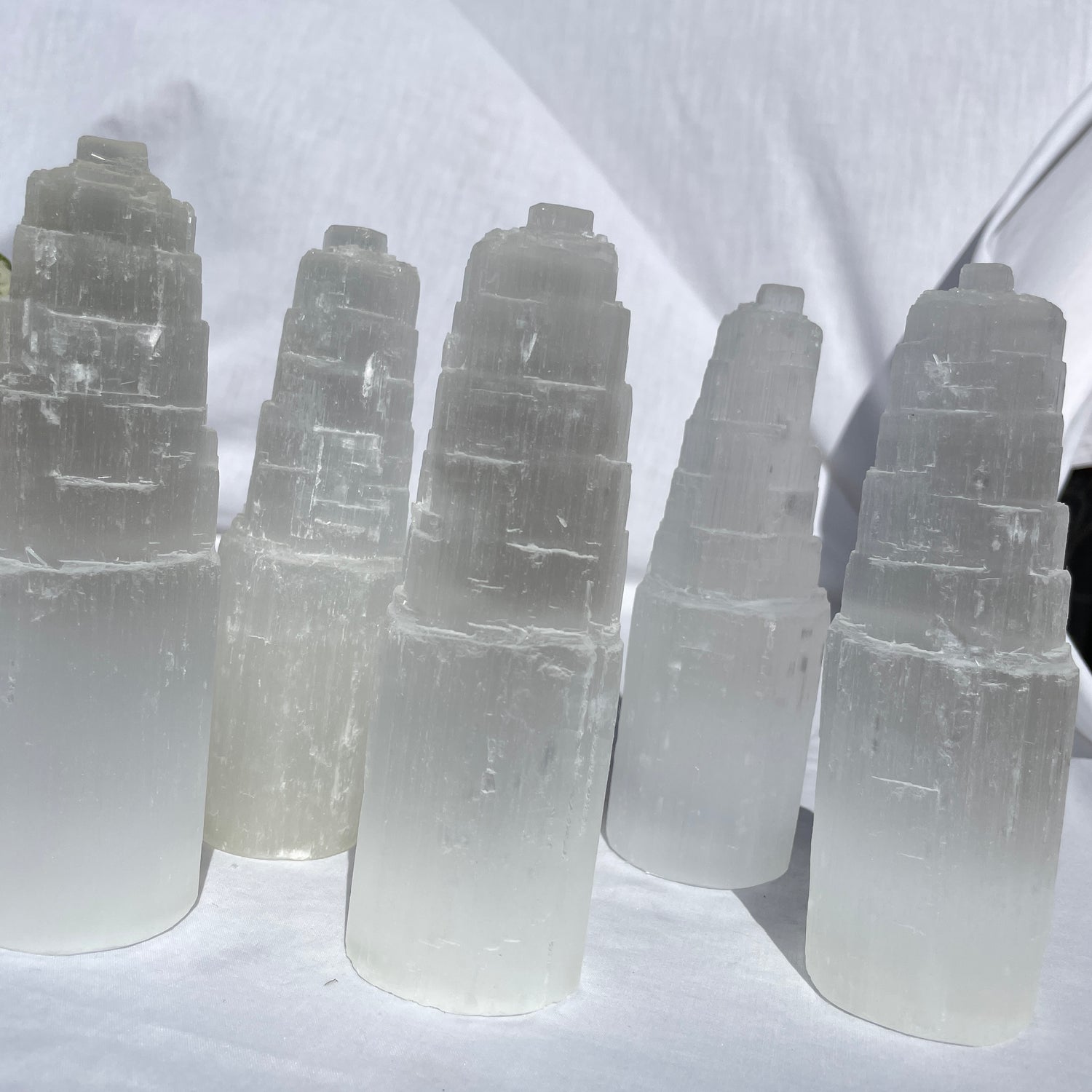 Selenite Tower Med 15cm