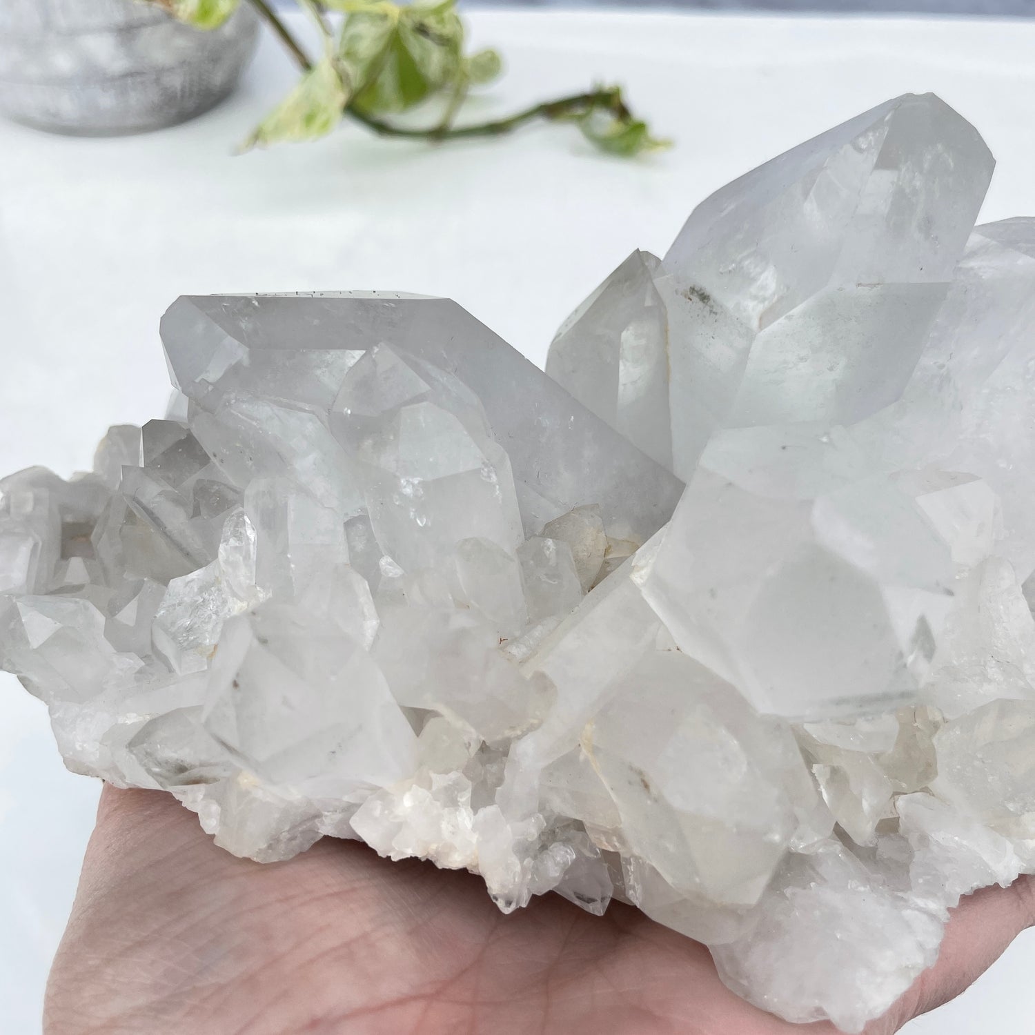 Clear Quartz Cluster 12cm