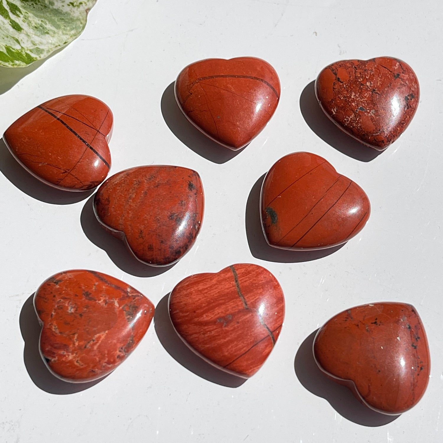 Red Jasper Mini Heart 2cm
