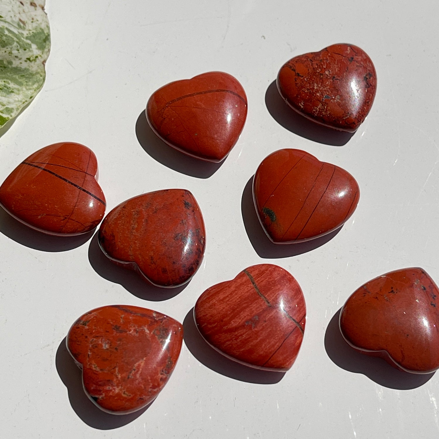 Red Jasper Mini Heart 2cm