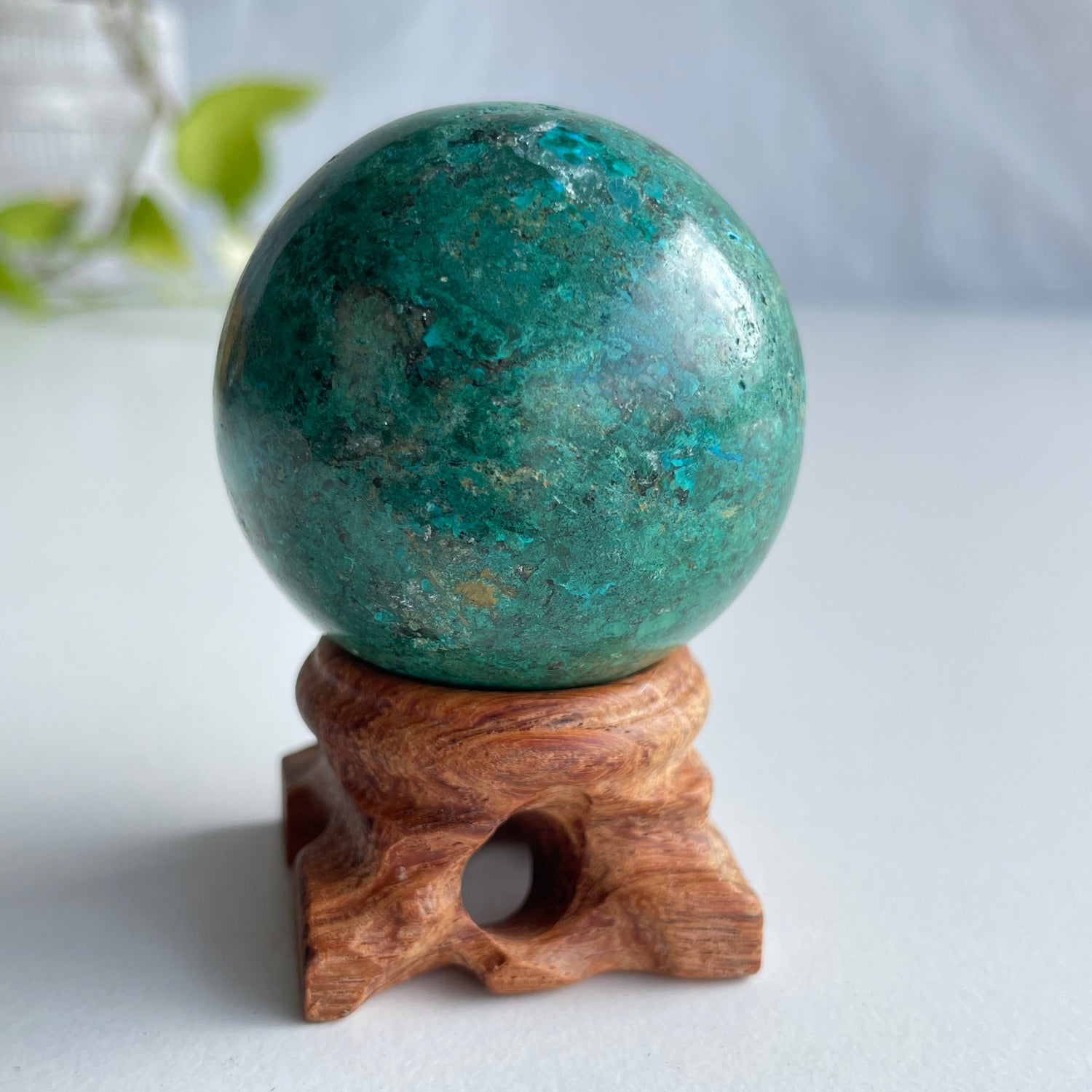 Chrysocolla Sphere 4.7cm